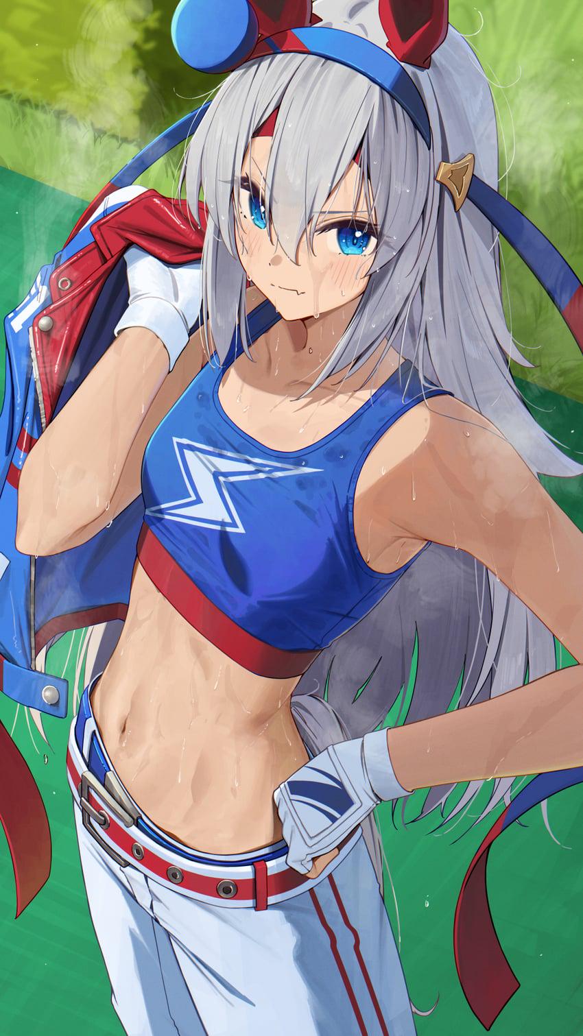 850x1511 Happy Birthday to Tamamo Cross the White Lightning of Naniwa! Art