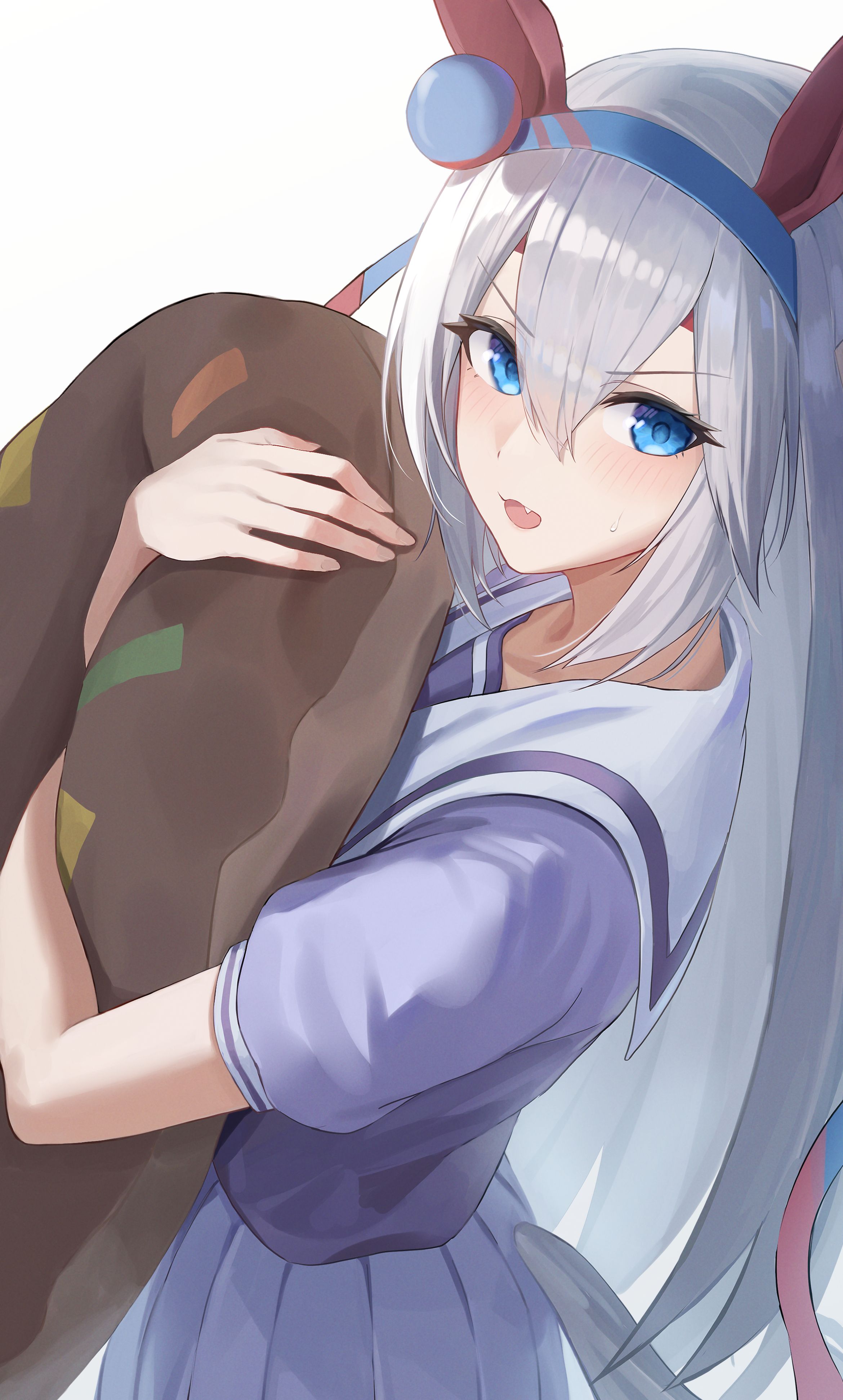 2340x3886 Tamamo Cross Musume: Pretty Derby Wallpaper by hiroserii Anime Image Board