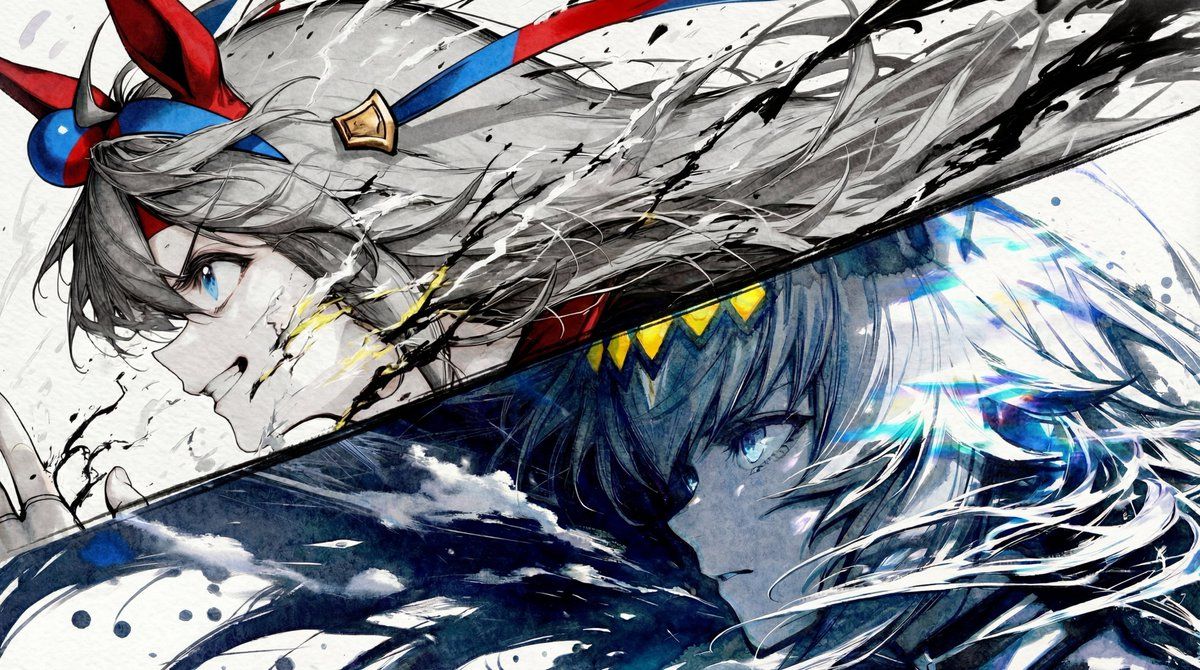 1200x670 Oguri Cap & Tamamo Cross