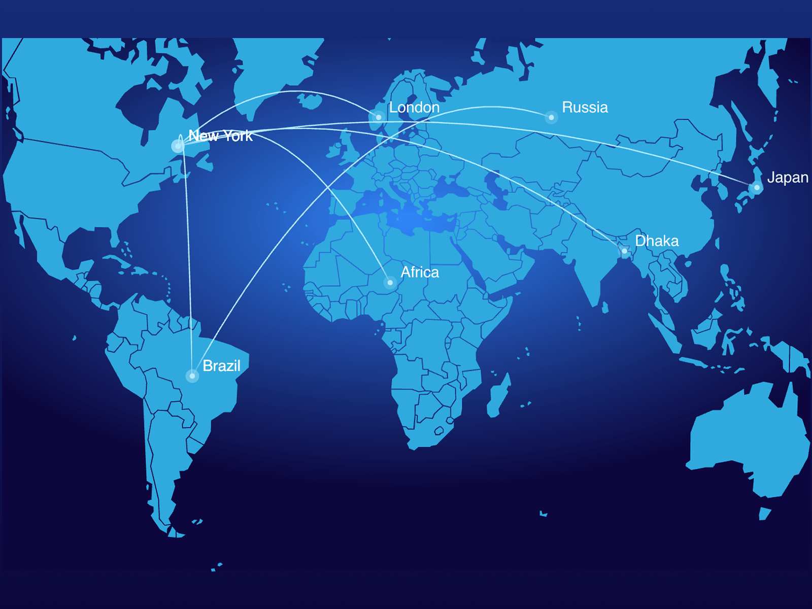 1600x1200 World Map Network UI: Premium Embeds Component