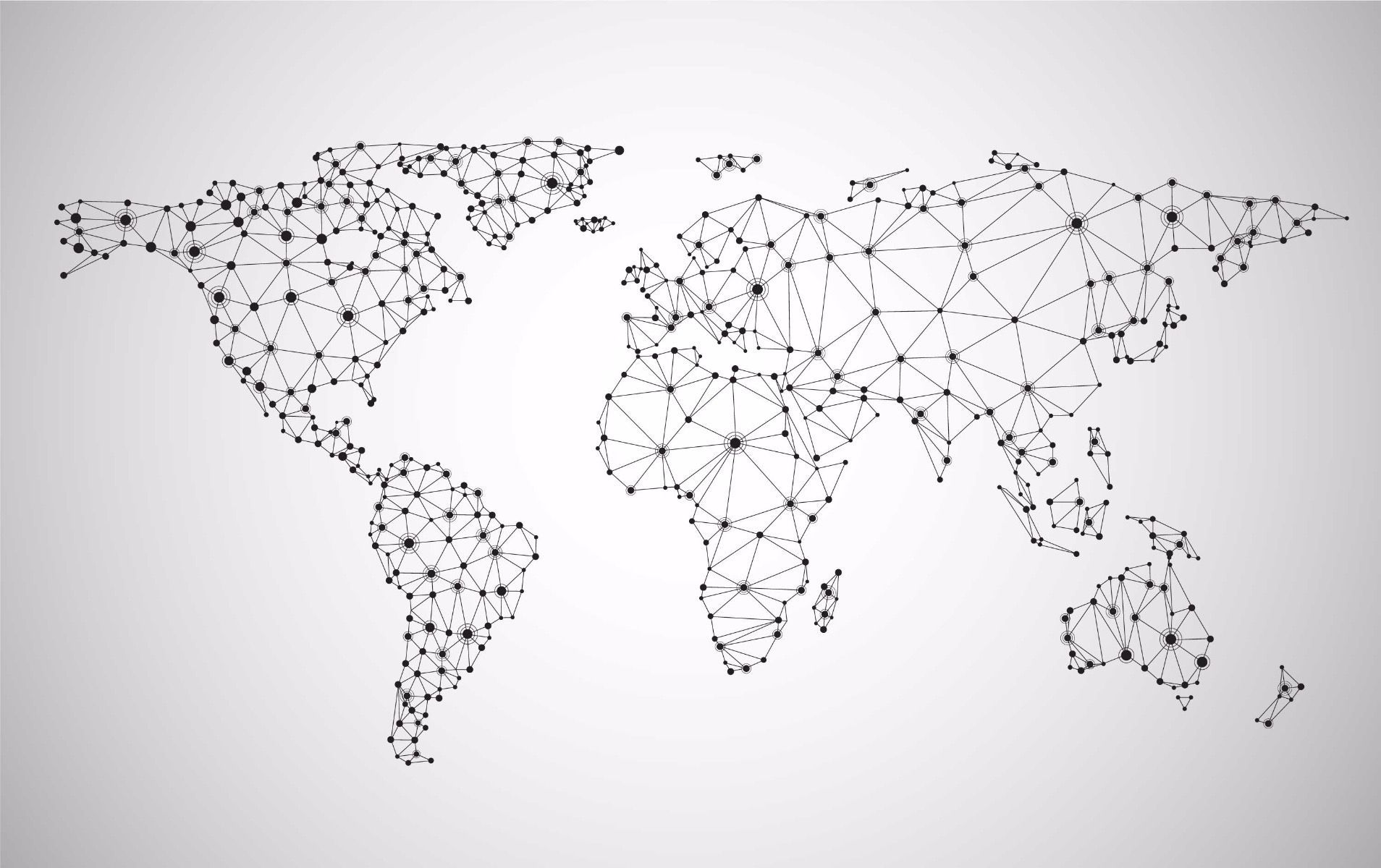1908x1200 Geometric world map