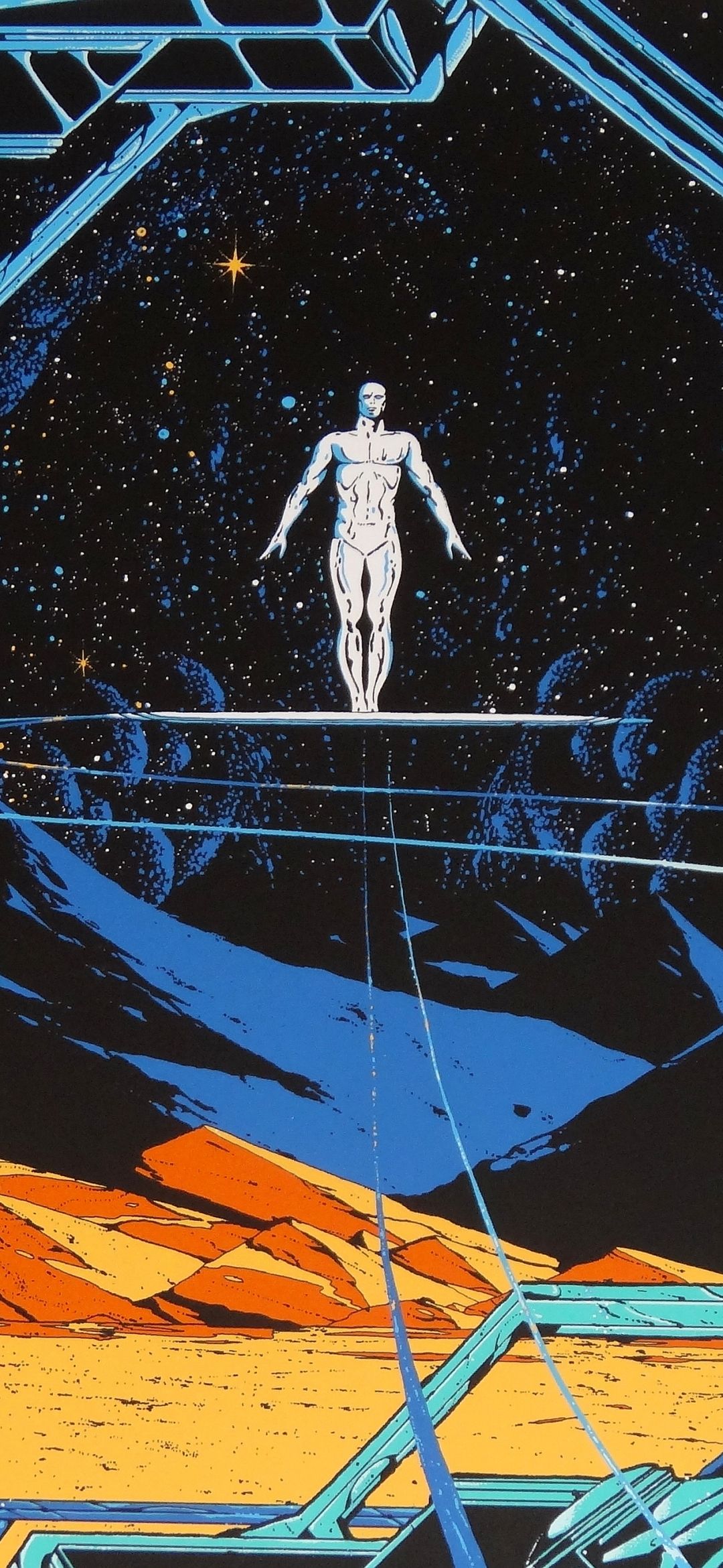 1080x2340 Phone wallpaper: Silver Surfer, Comics 1372515
