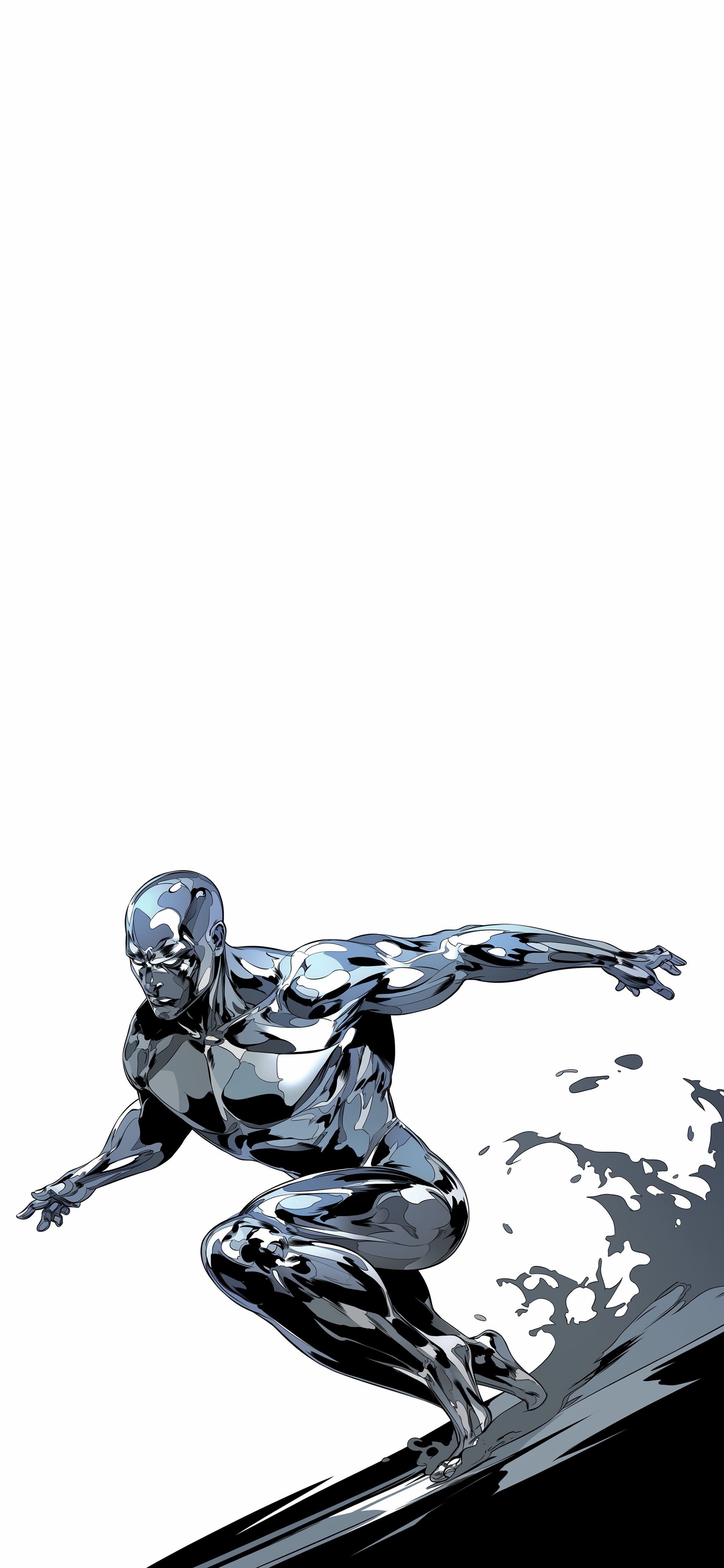 2000x4329 Heroic Silver Surfer Marvel Wallpaper Wallpaper iPhone