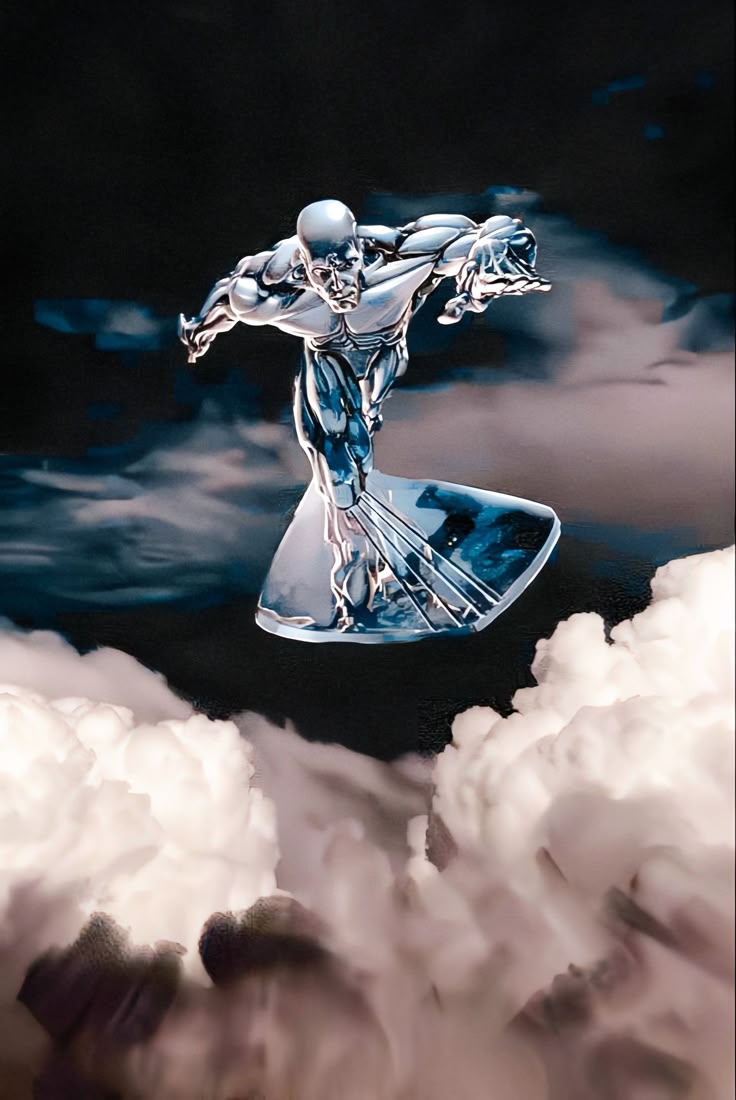 736x1100 Silver surfer ios 26 wallpaper. Silver surfer lock screen, Silver surfer depth effect, The silver