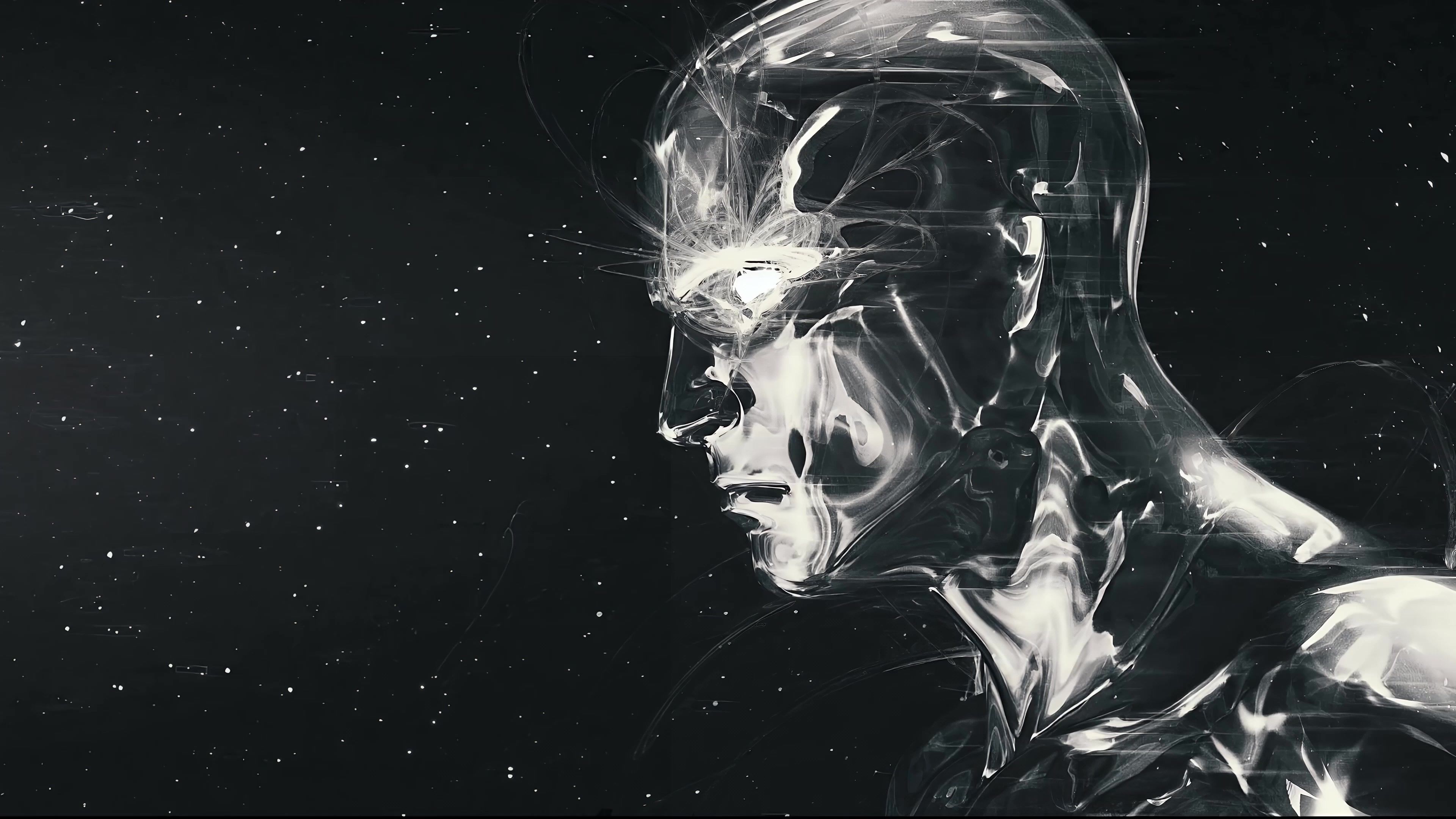 3840x2160 Silver Surfer Eternity Live Wallpaper