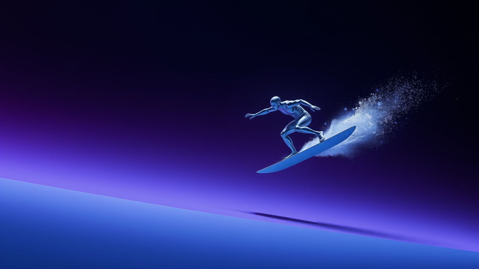 1536x864 Silver Surfer Marvel Wallpaper
