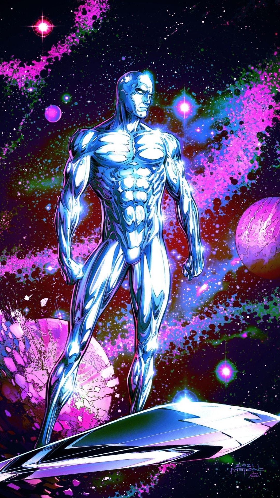 1080x1920 Best Silver Surfer Wallpaper [ HQ ]