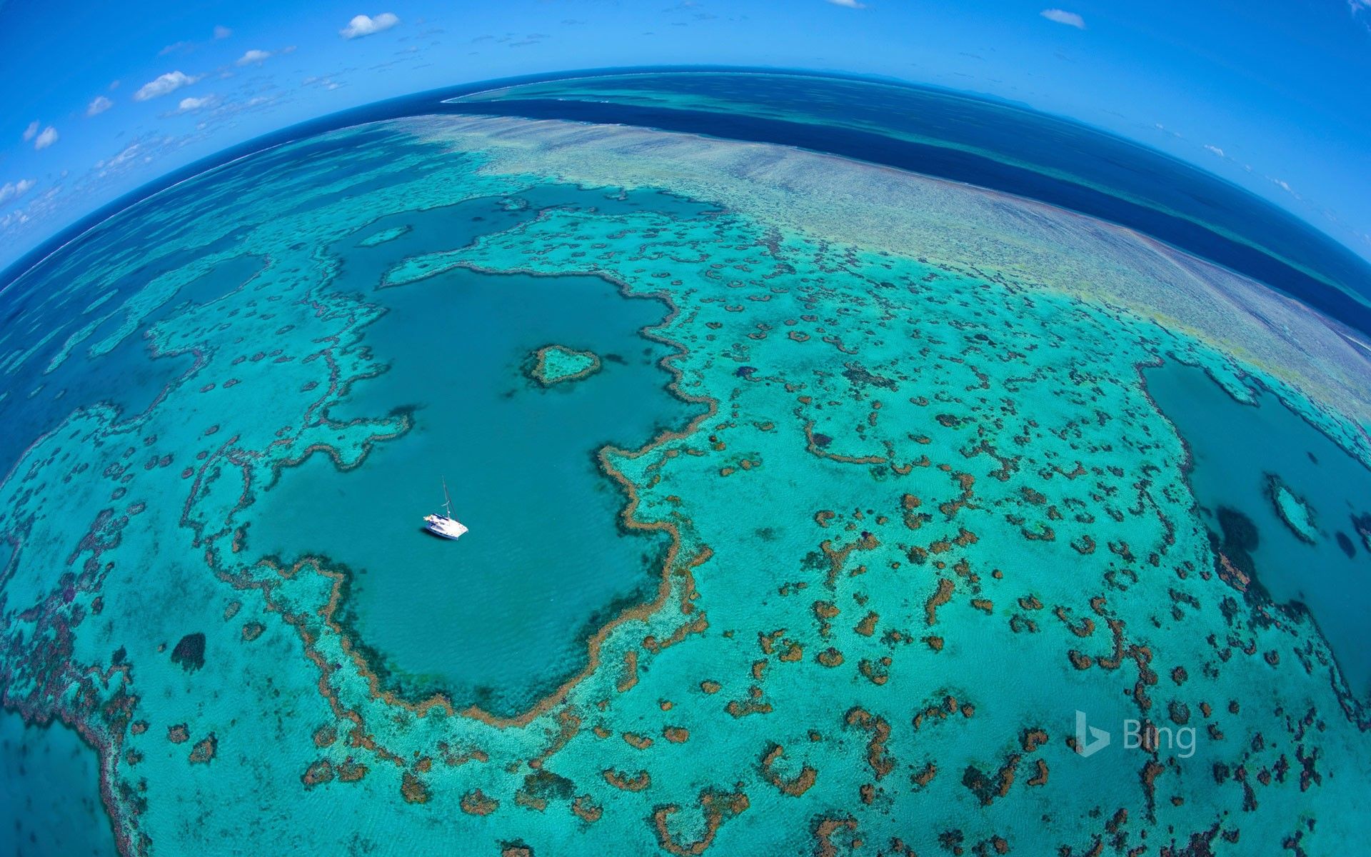 1920x1200 Great Barrier Reef, Queensland, Australia Wallpaper