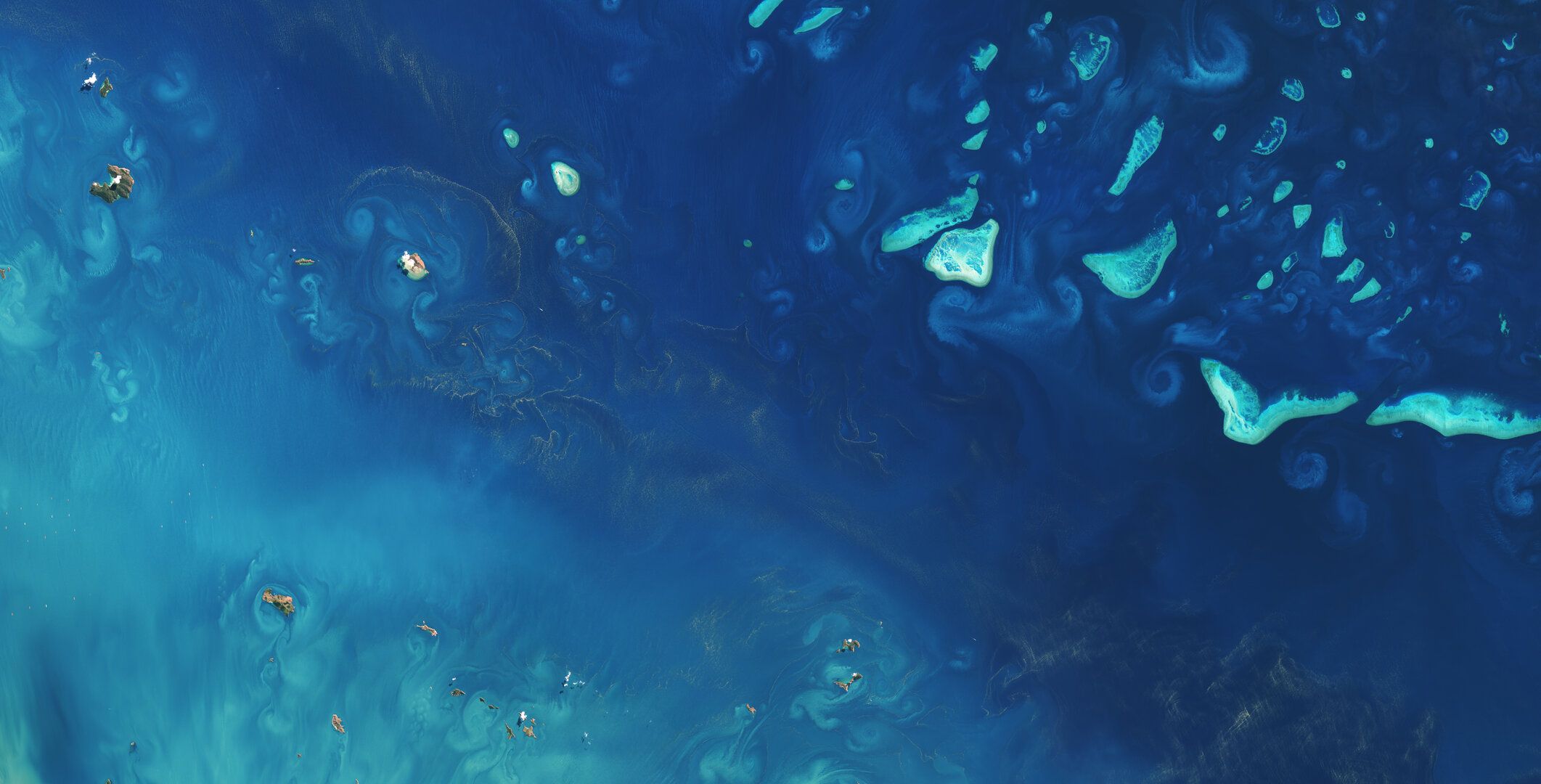 2123x1080 ESA Barrier Reef, Australia