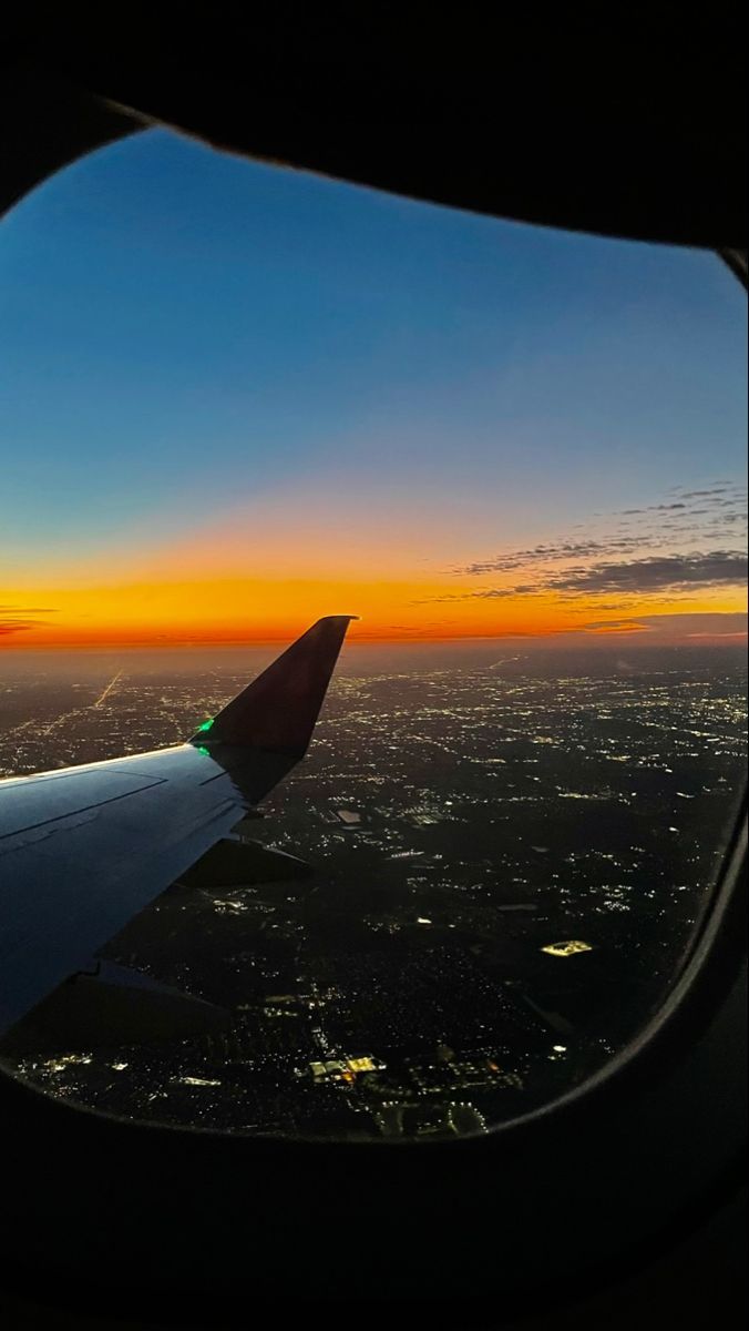 676x1200 plane window view, city aesthetic, city, sky, sunset