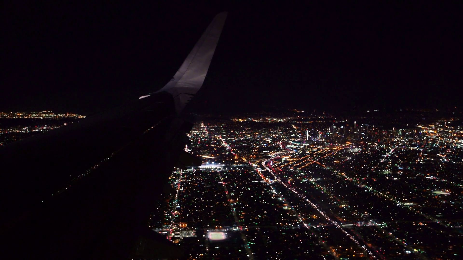 1920x1080 Lights on ground Flight Community