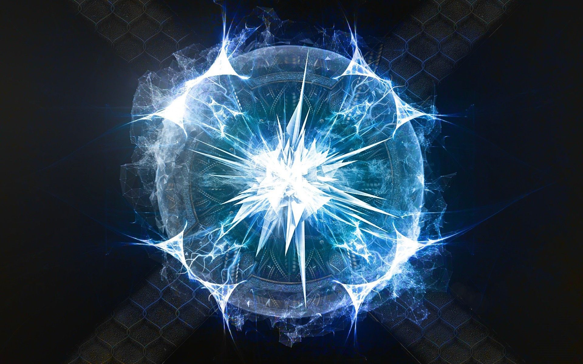 1920x1200 A bundle of energy in the form of a ball Desktop wallpaper 1280x1024