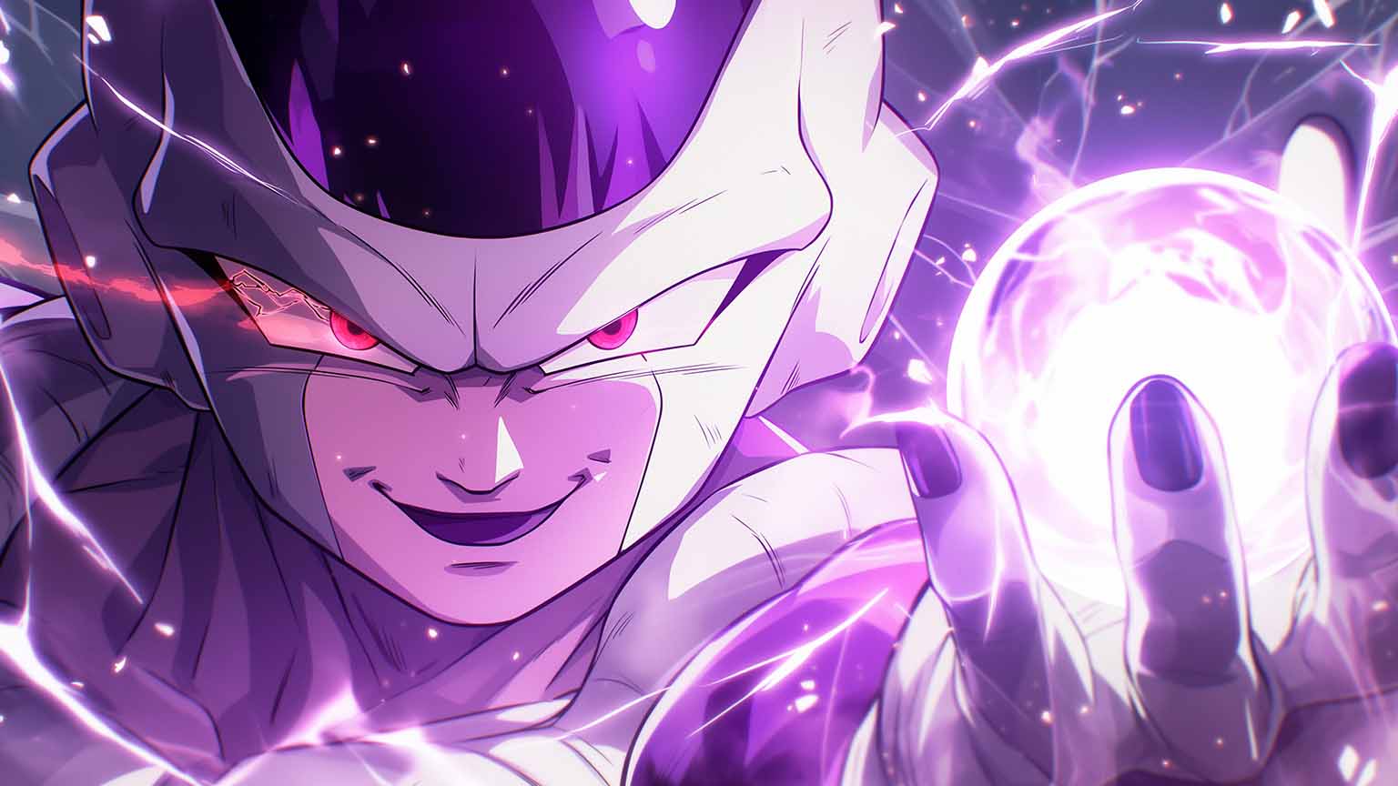 1536x864 Dragon Ball Z Frieza Energy Ball Wallpaper 4K