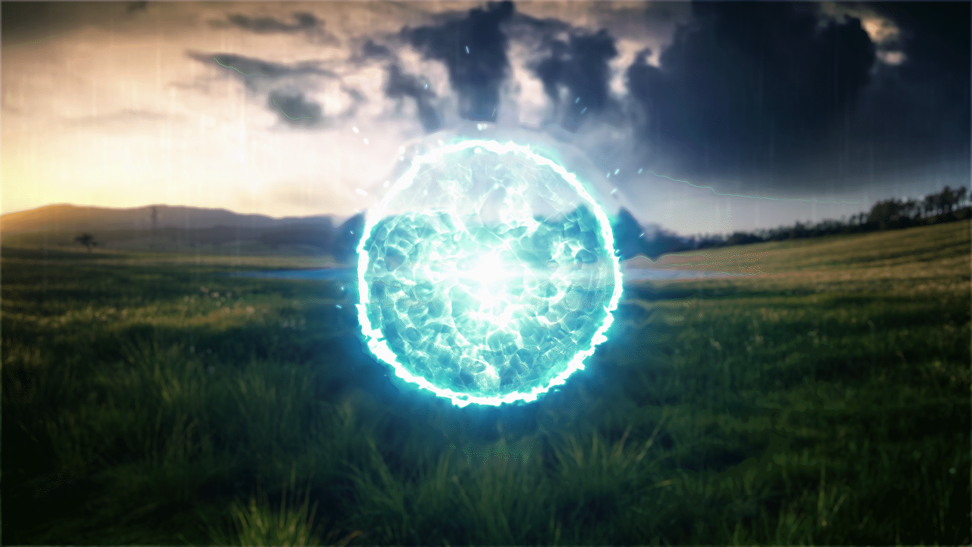 1920x1080 Animated Energy Ball (2). GIFs - Behance