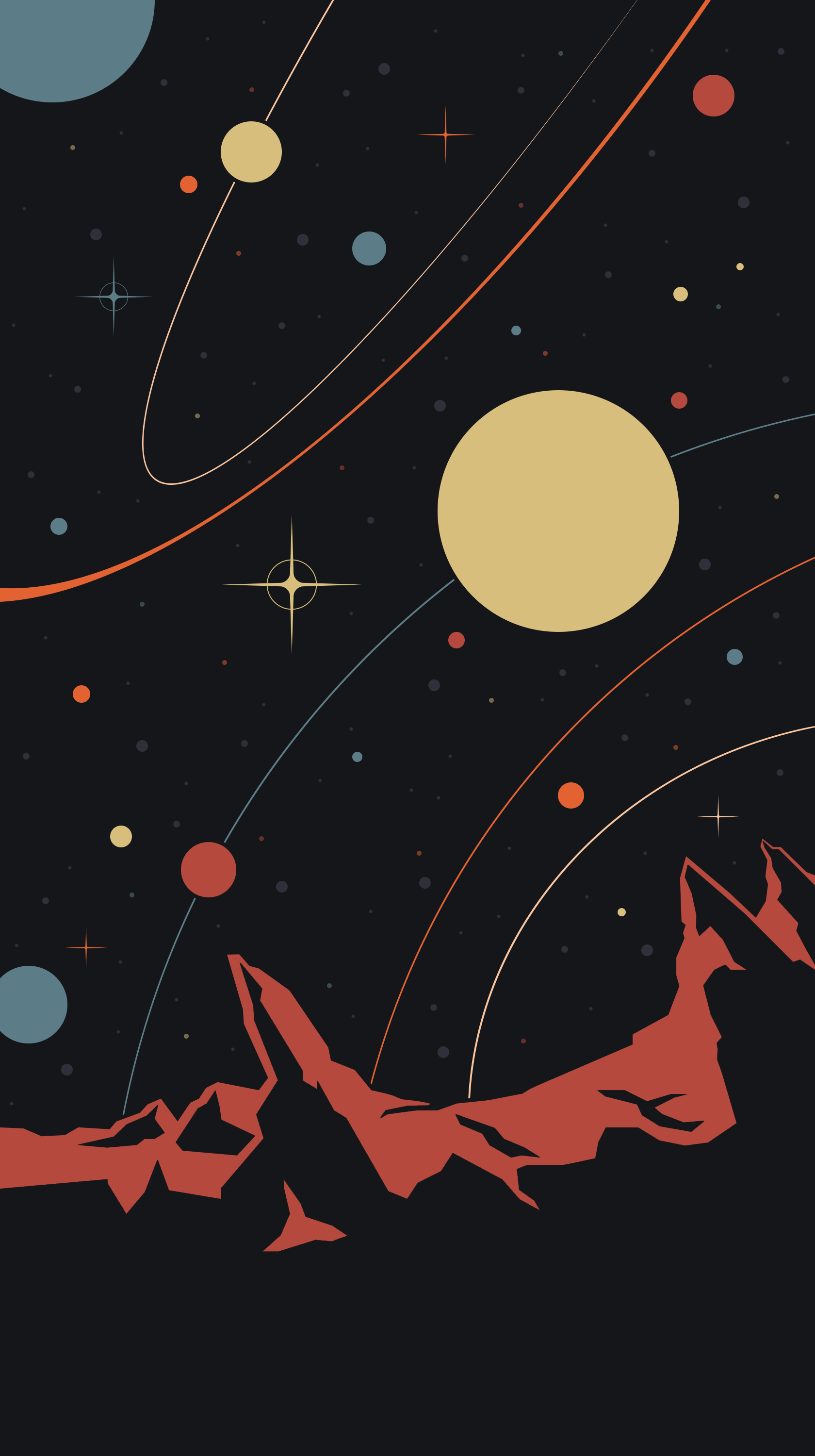 1680x3000 Wallpaper Poster, Graphic Design, Illustration, Visual Arts, Retrofuturism, Background Free Image