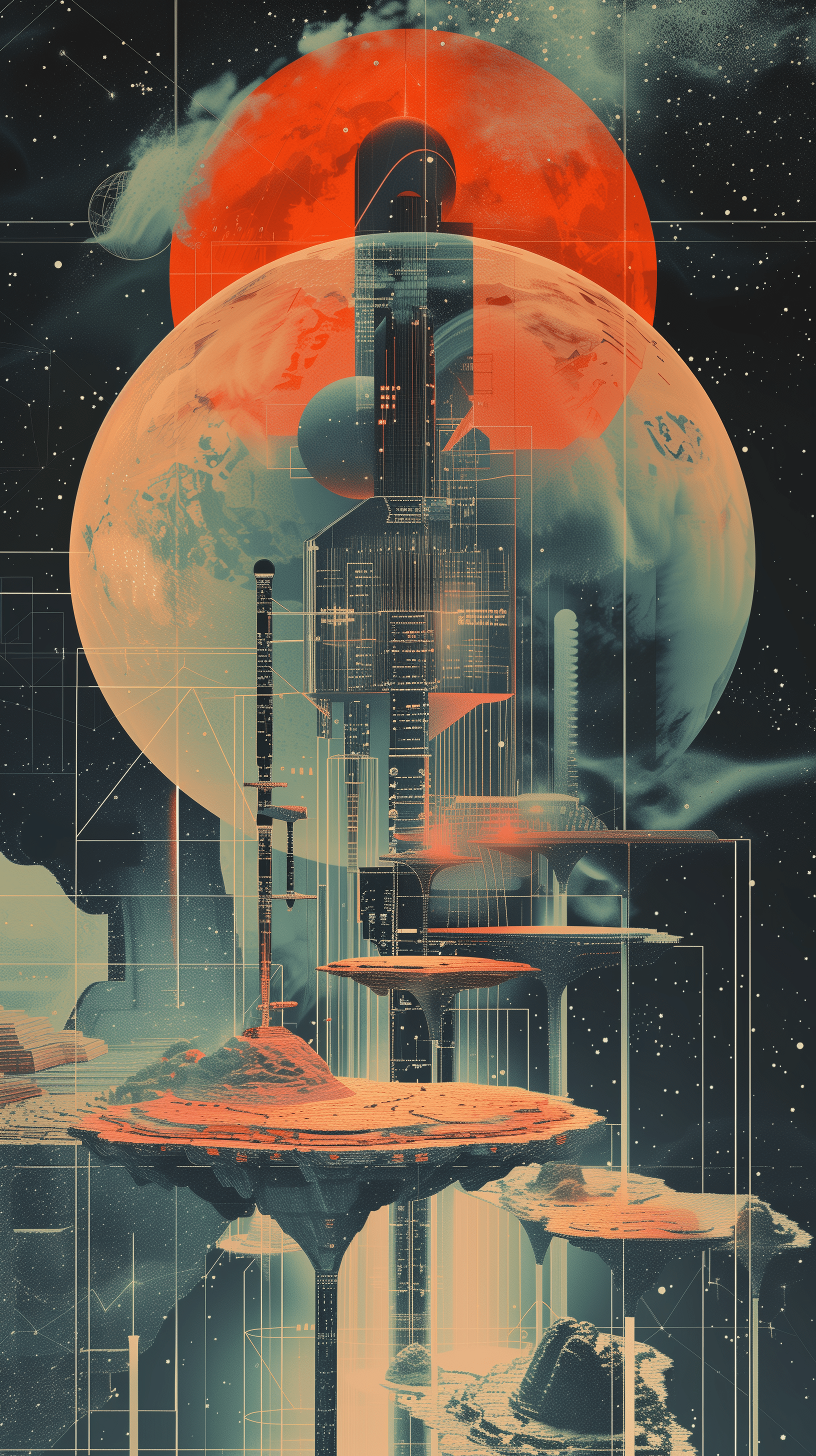 1632x2912 Retro Futurism Picture and Image: Free HD Downloads