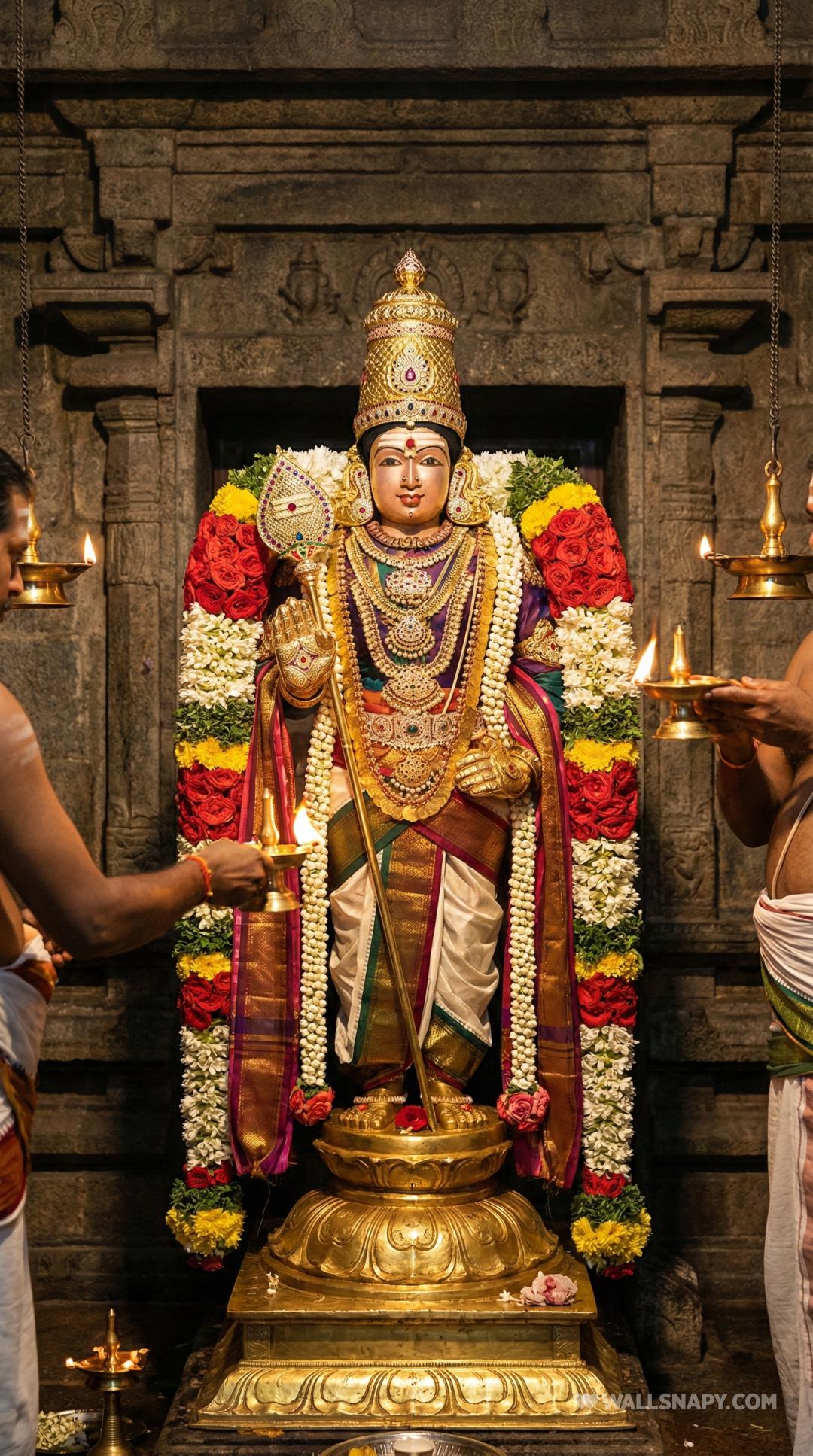 1080x1935 Beautiful palani temple original arupadai murugan wallpaper