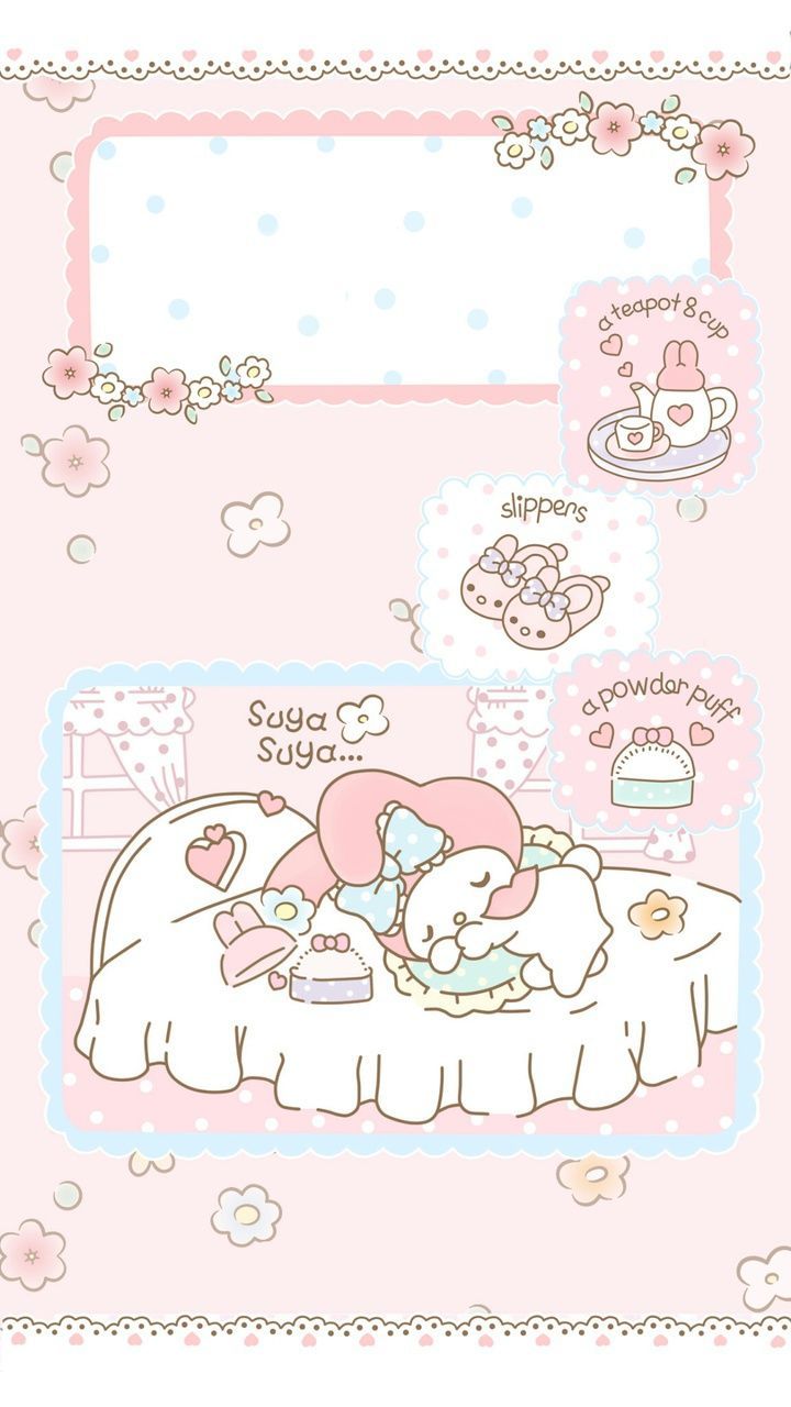 720x1280 Kawaii My Melody Wallpaper