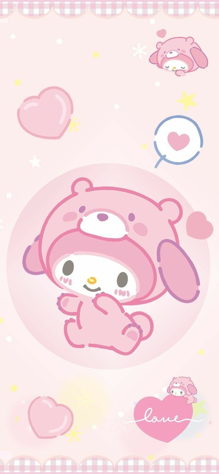736x1593 Download My Melody Anime Wallpaper for Free!