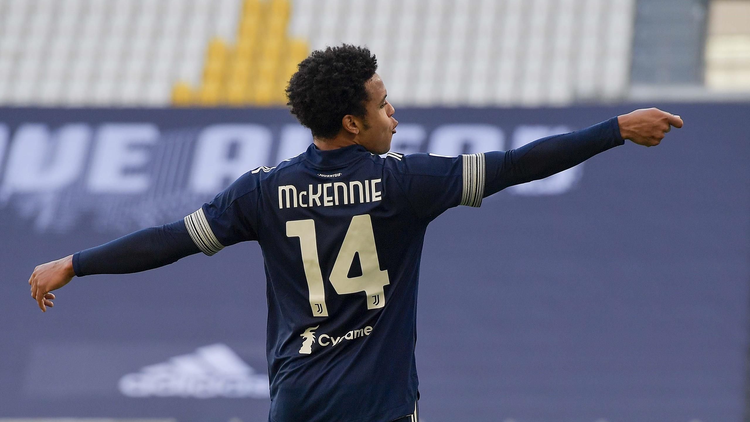 2560x1440 Weston McKennie reveals Harry Potter goal celebration as Juventus beat Bolonga to cut AC Milan lead