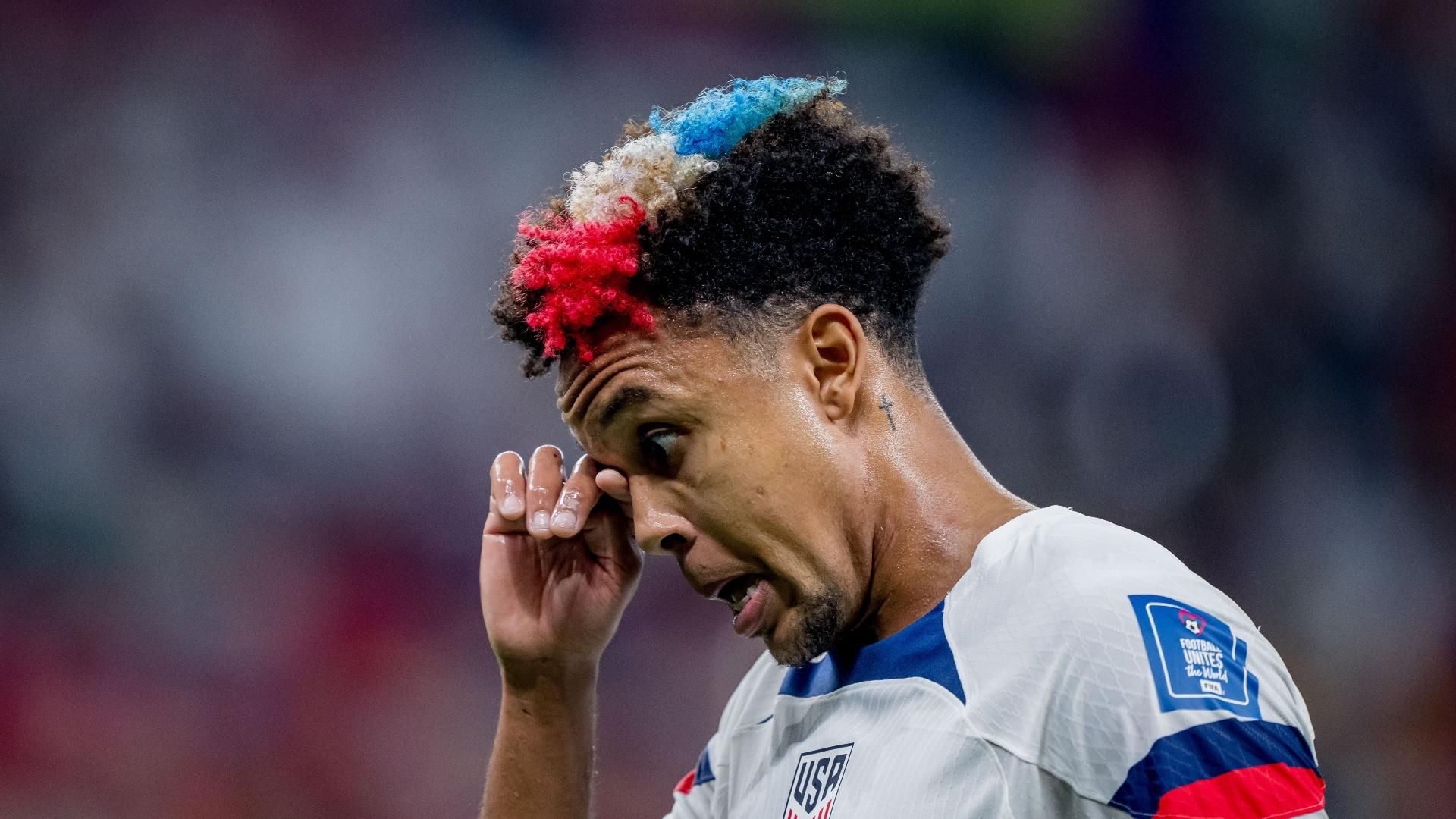 1920x1080 Why Weston McKennie's hair is red, white and blue for USA 2026 World Cup games