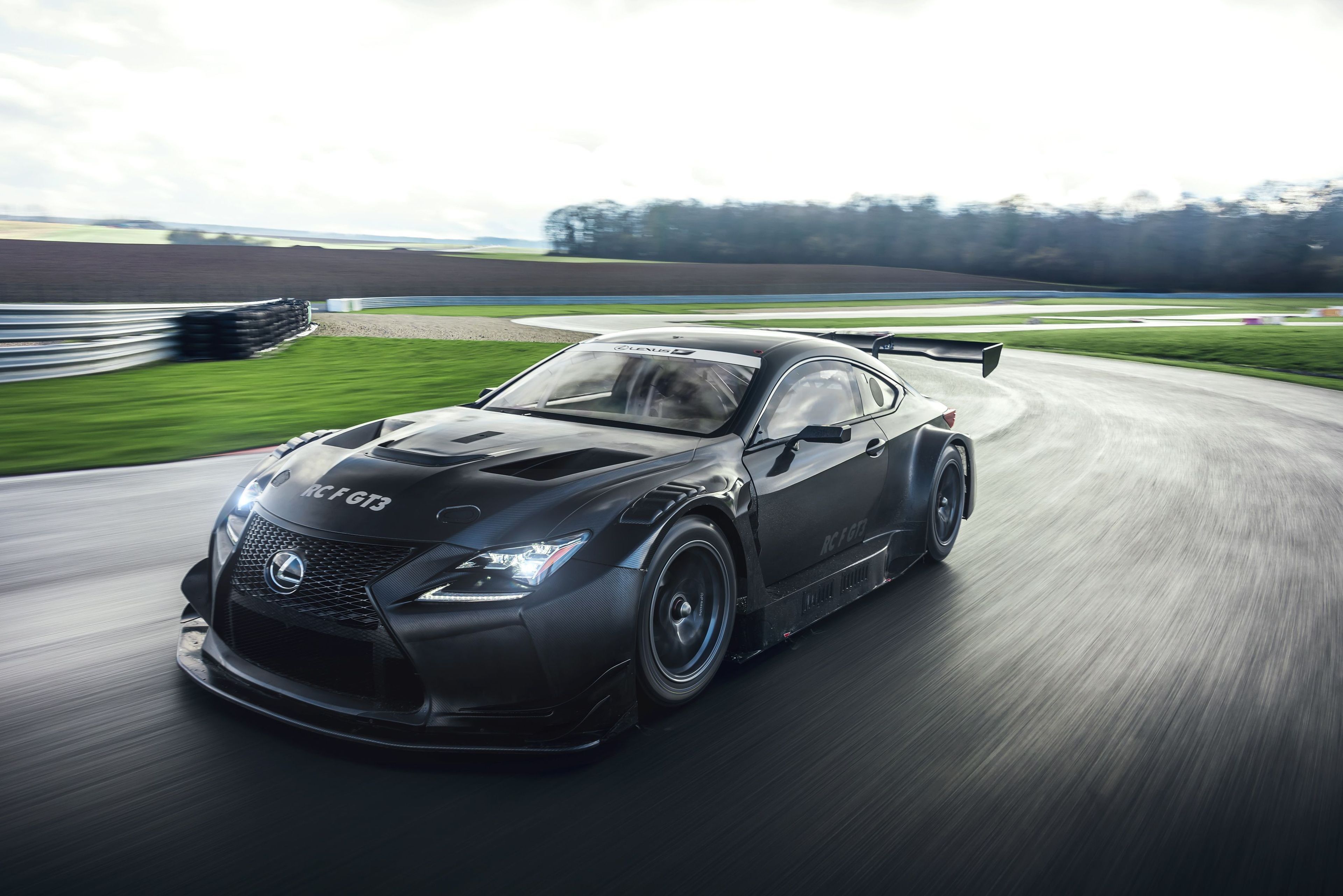 3840x2562 Midnight Lexus RC F GT3