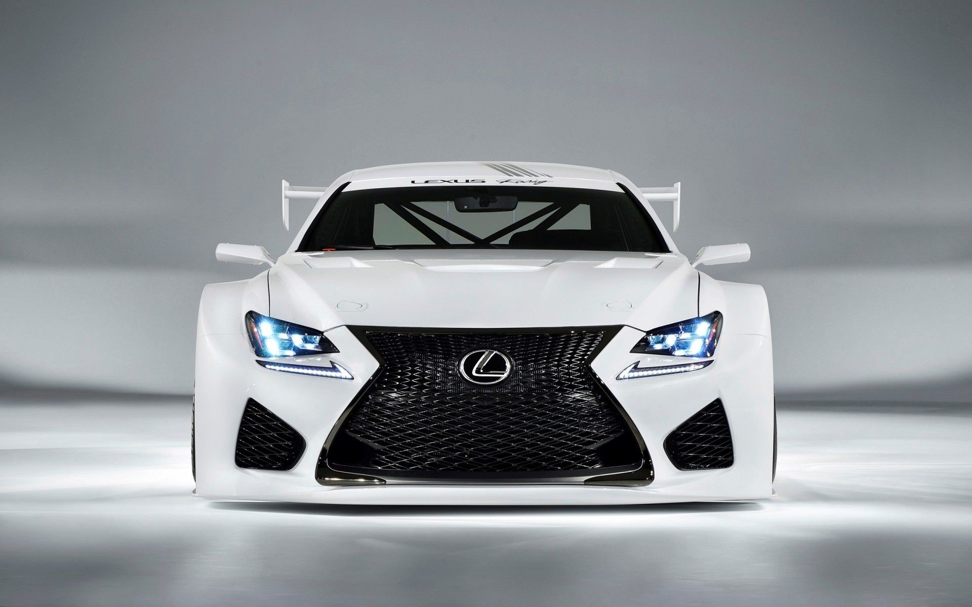 1920x1200 car, Lexus, Concept cars, Lexus RC F GT3 Concept, Lexus RC F, White cars Wallpaper HD / Desktop and Mobile Background