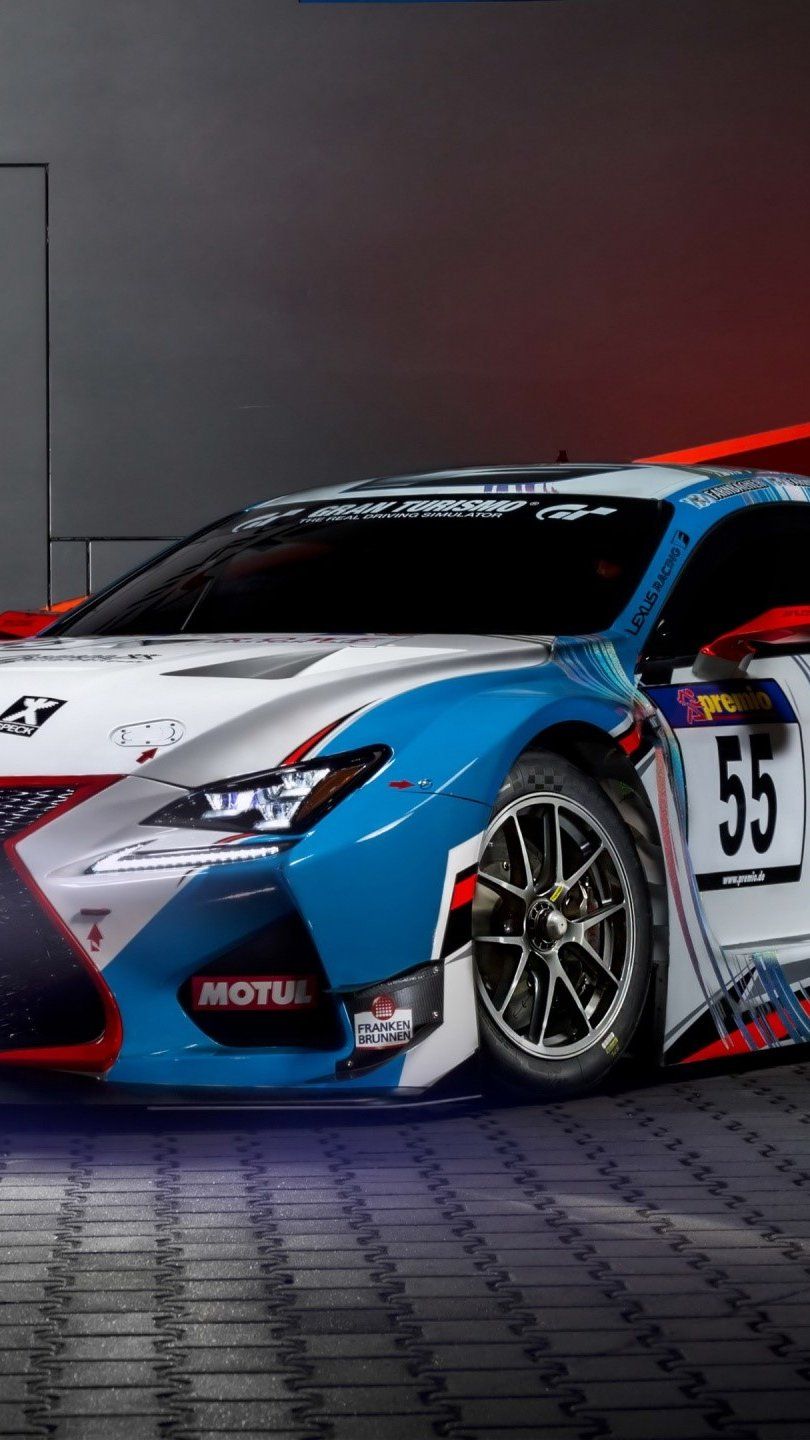 810x1440 Lexus RC F GT3 Concept Wallpaper 2K for iPhone and Mobile Phone