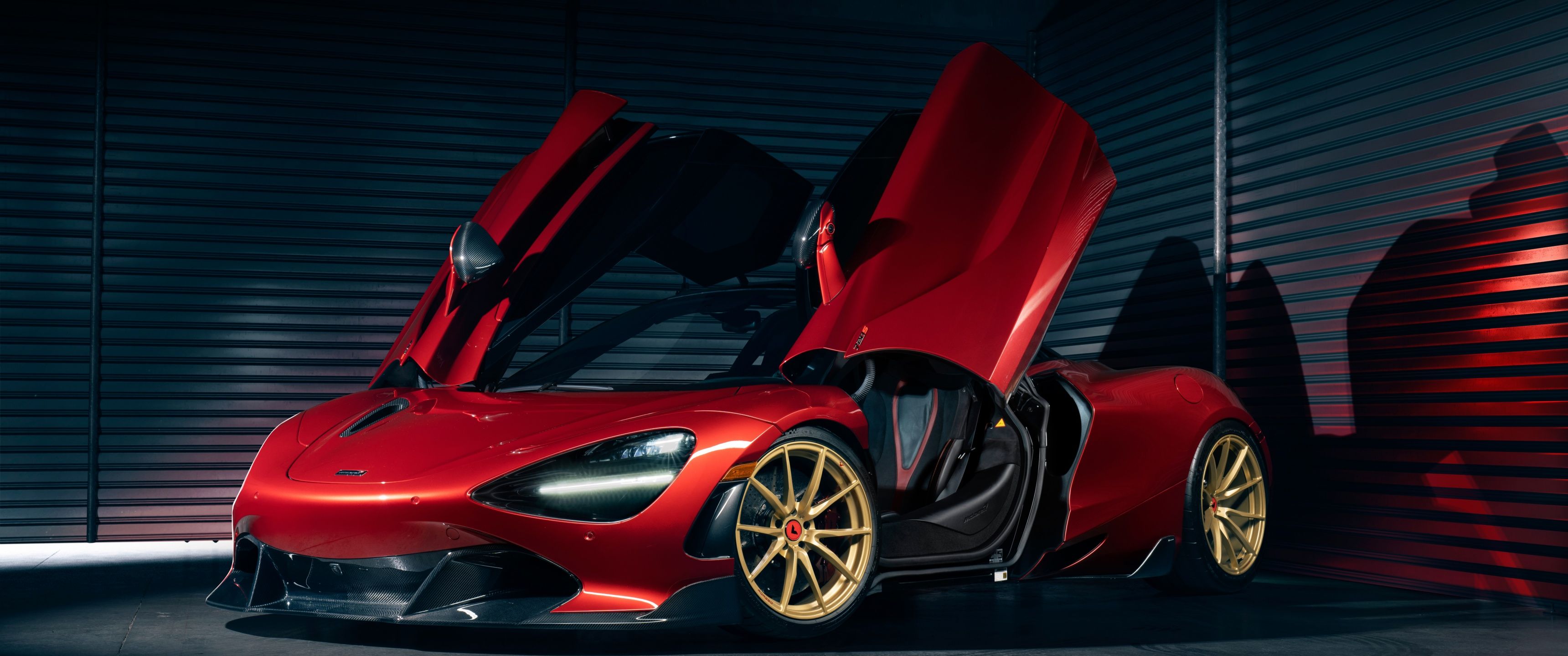 3440x1440 McLaren 720S Silverstone Aero Wallpaper 4K, Vorsteiner, 5K, 8K