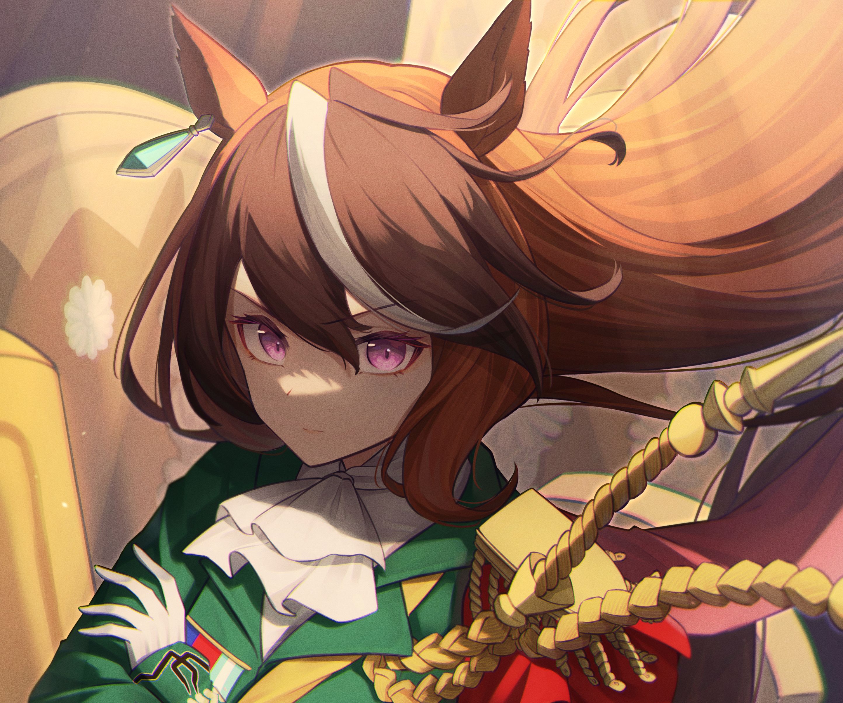 2887x2406 Download Symboli Rudolf Anime Uma Musume: Pretty Derby HD Wallpaperx2406