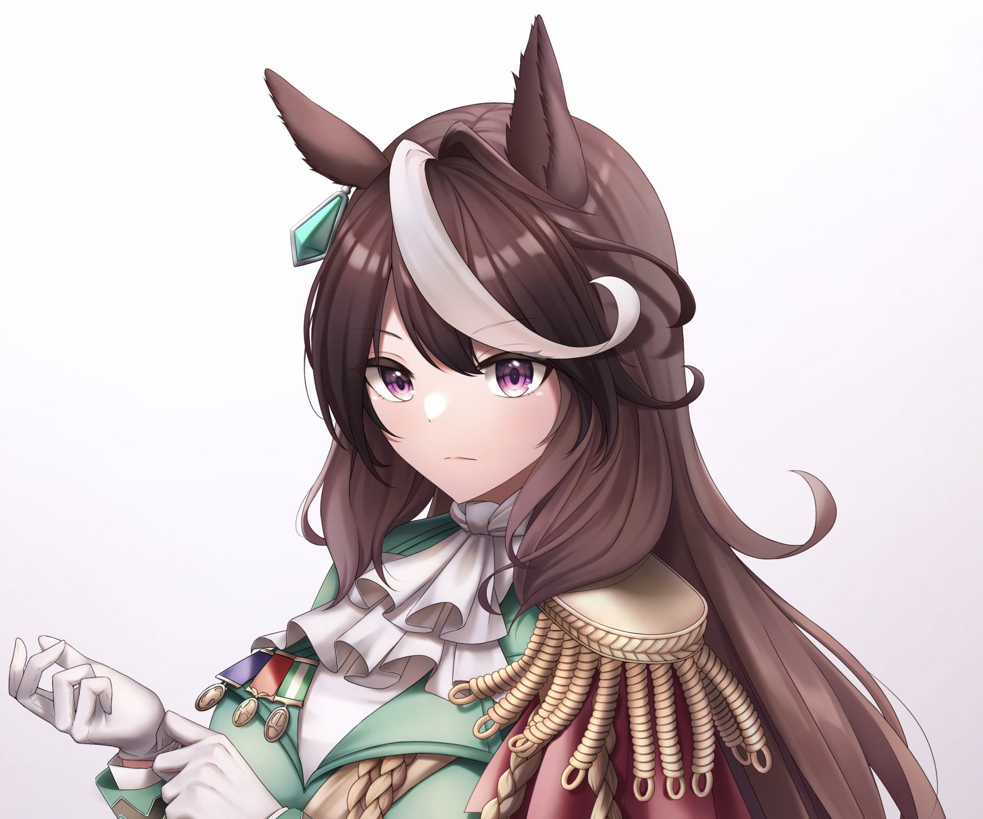 1920x1600 Download Symboli Rudolf Anime Uma Musume: Pretty Derby HD Wallpaperx2083