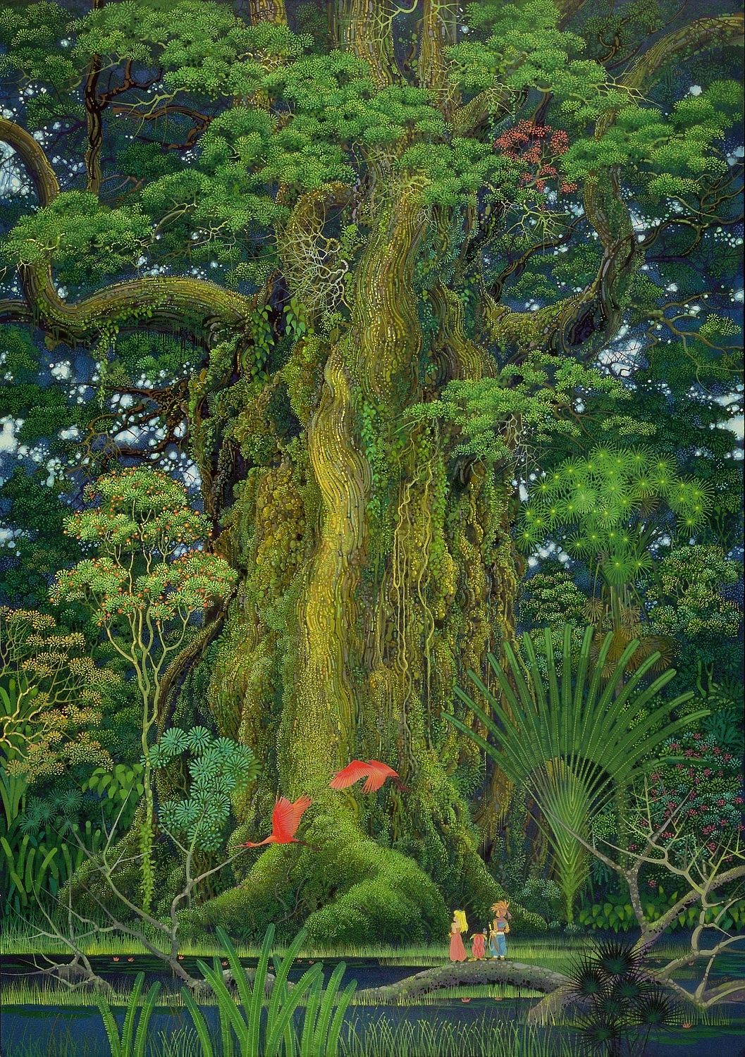 1057x1500 Hirō Isono Into the Depths of the Sacred Forest