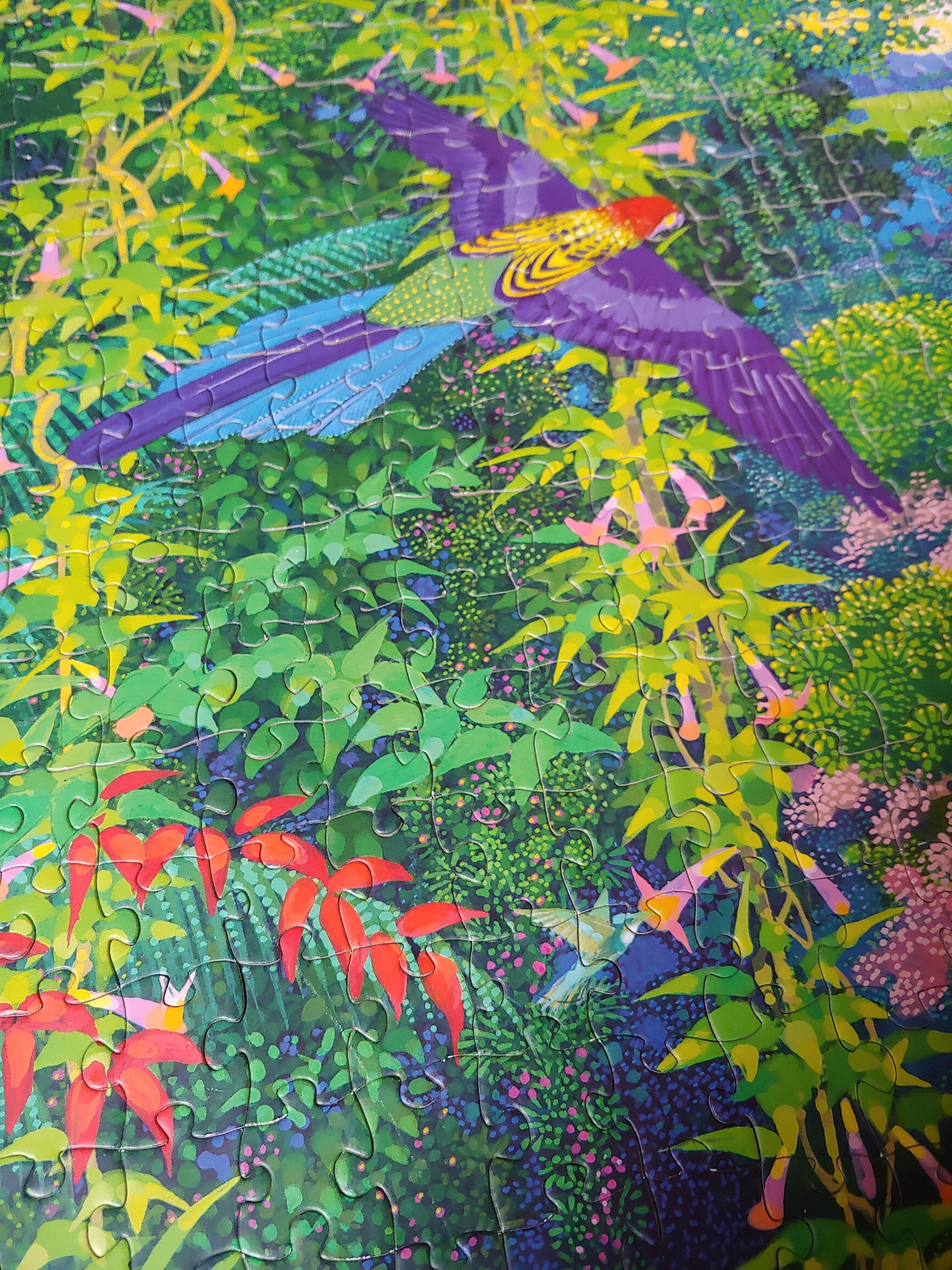 3492x4656 Utopia Falls by Hiroo Isono, Pomegranate, 1000 pieces. Was a blast!