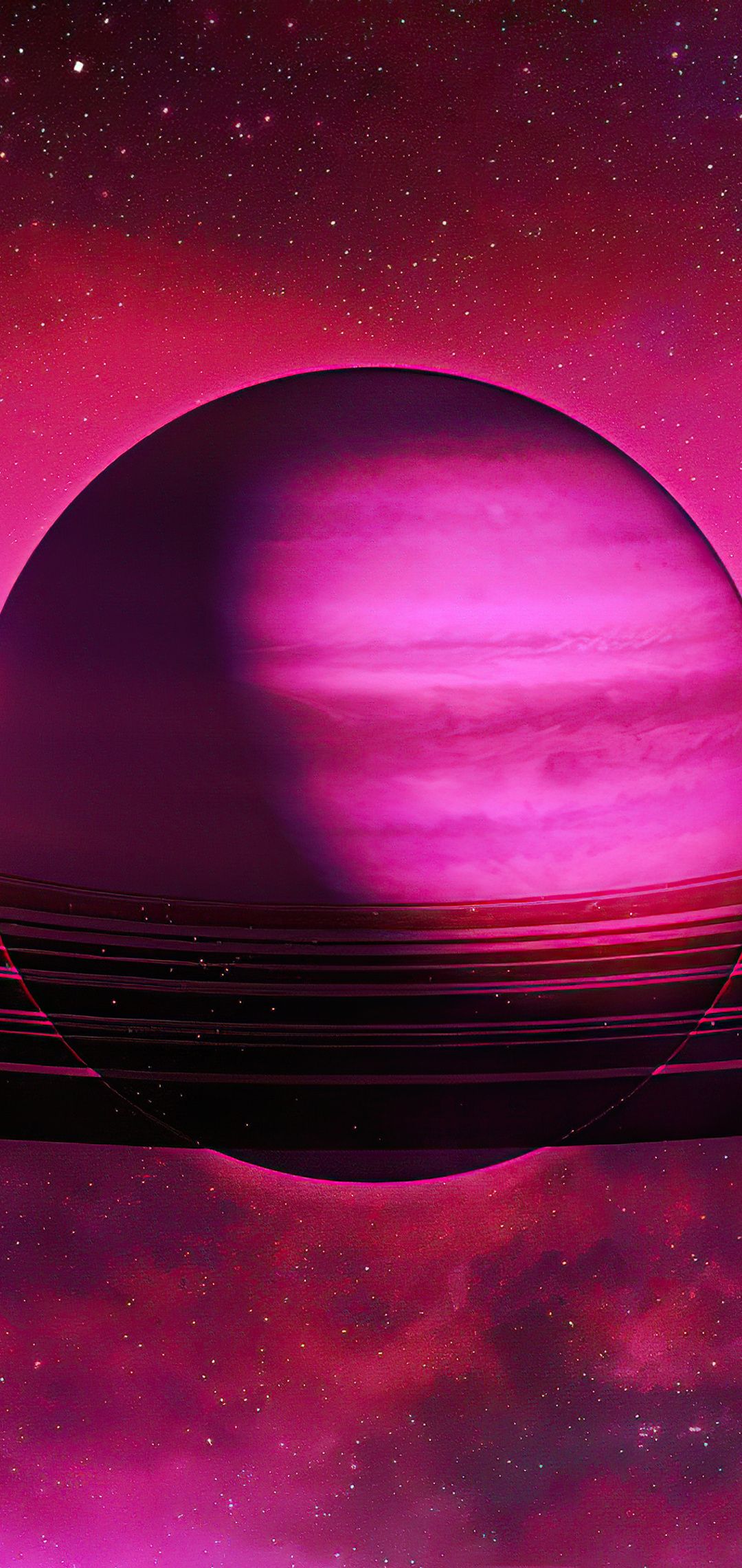 1080x2280 The Pink Planet One Plus Huawei p Honor view Vivo y Oppo f Xiaomi Mi A2 , HD 4k Wallpaper, Image, Background, Photos and Picture