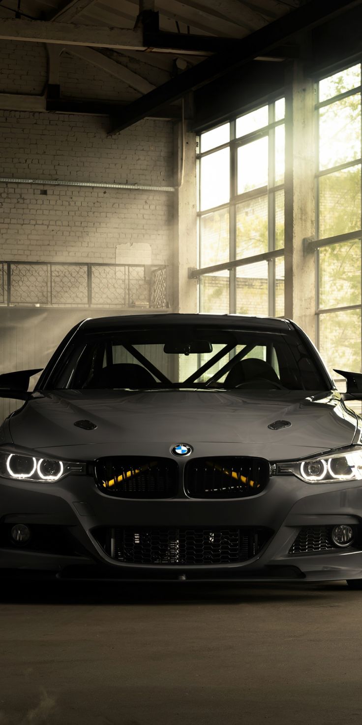 736x1472 BMW F30 Widebody Silver Car Front End. Bmw m5 night photography, Black bmw sedan