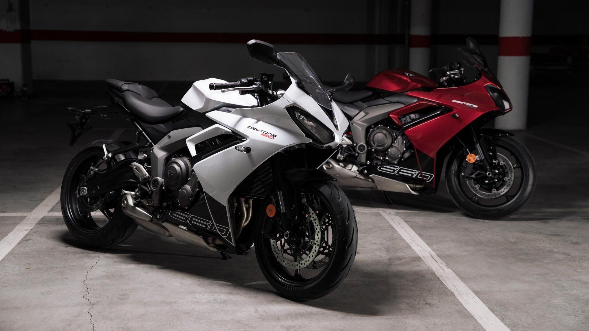 1920x1080 Triumph Daytona 660: Stunning 4K Ultra HD Motorcycle Wallpaperx2880