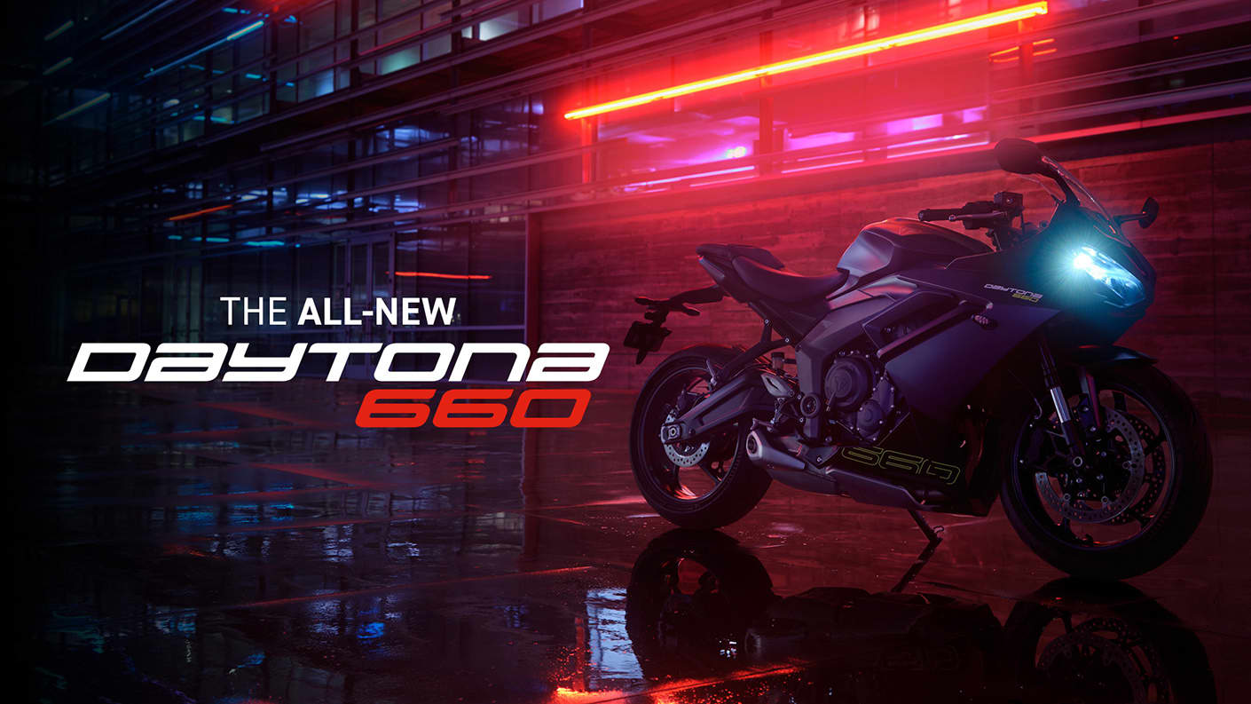 1410x793 Daytona 660. For the Ride