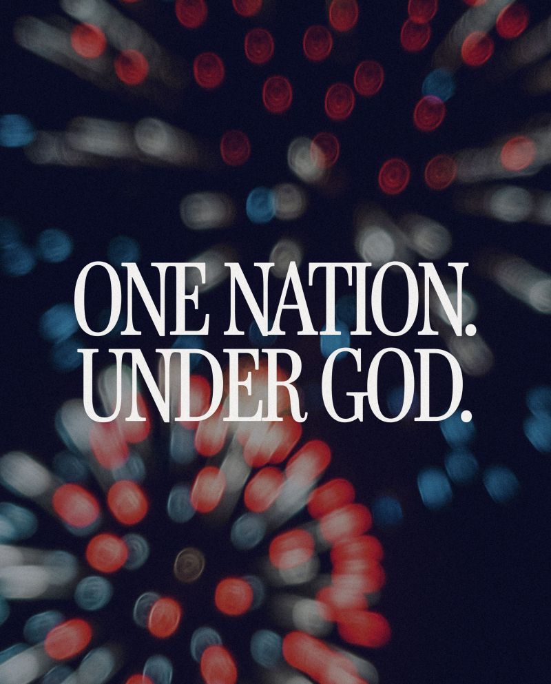 800x993 Today isn't just about fireworks, it's about remembering who we are and whose we are. One Nation. Under God. Happy Independence Day!. Tim Tebow comments