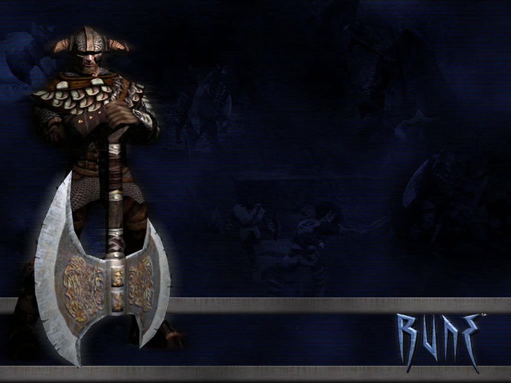1024x768 Viking Rune Wallpaper