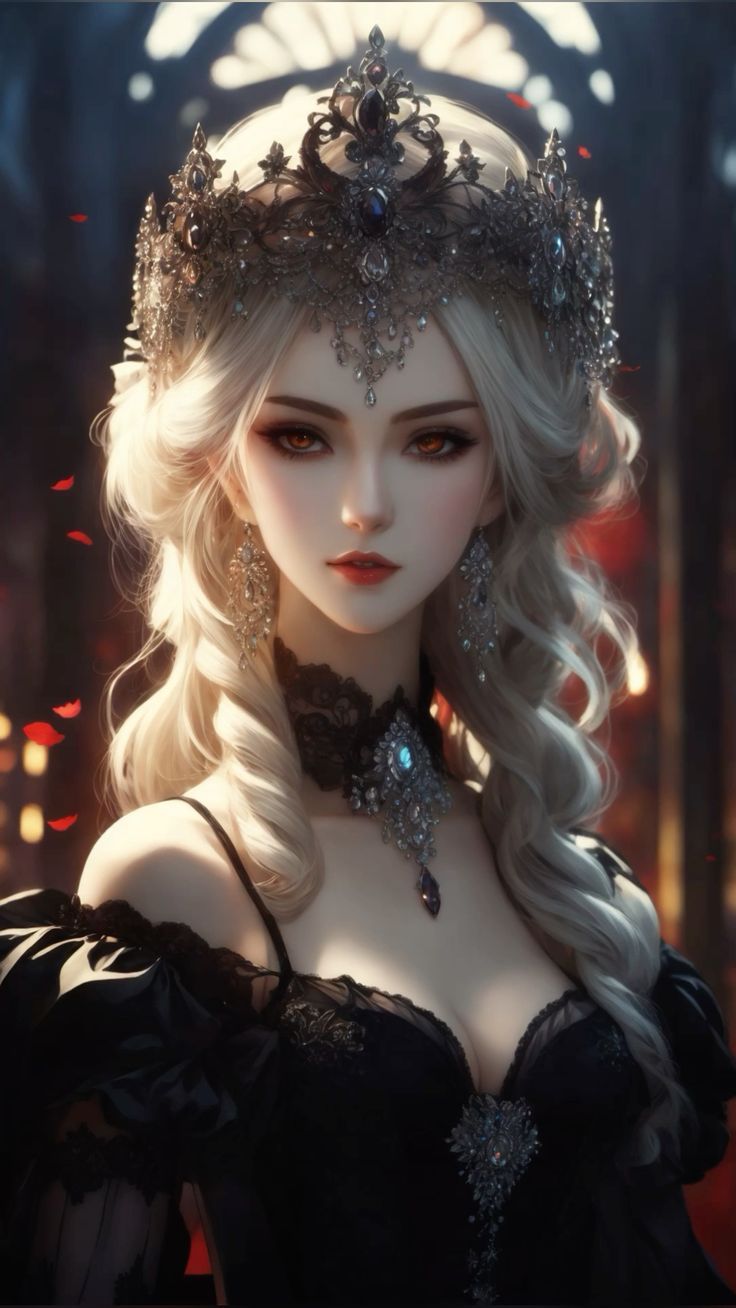 736x1308 Vampire Girl wallpaper