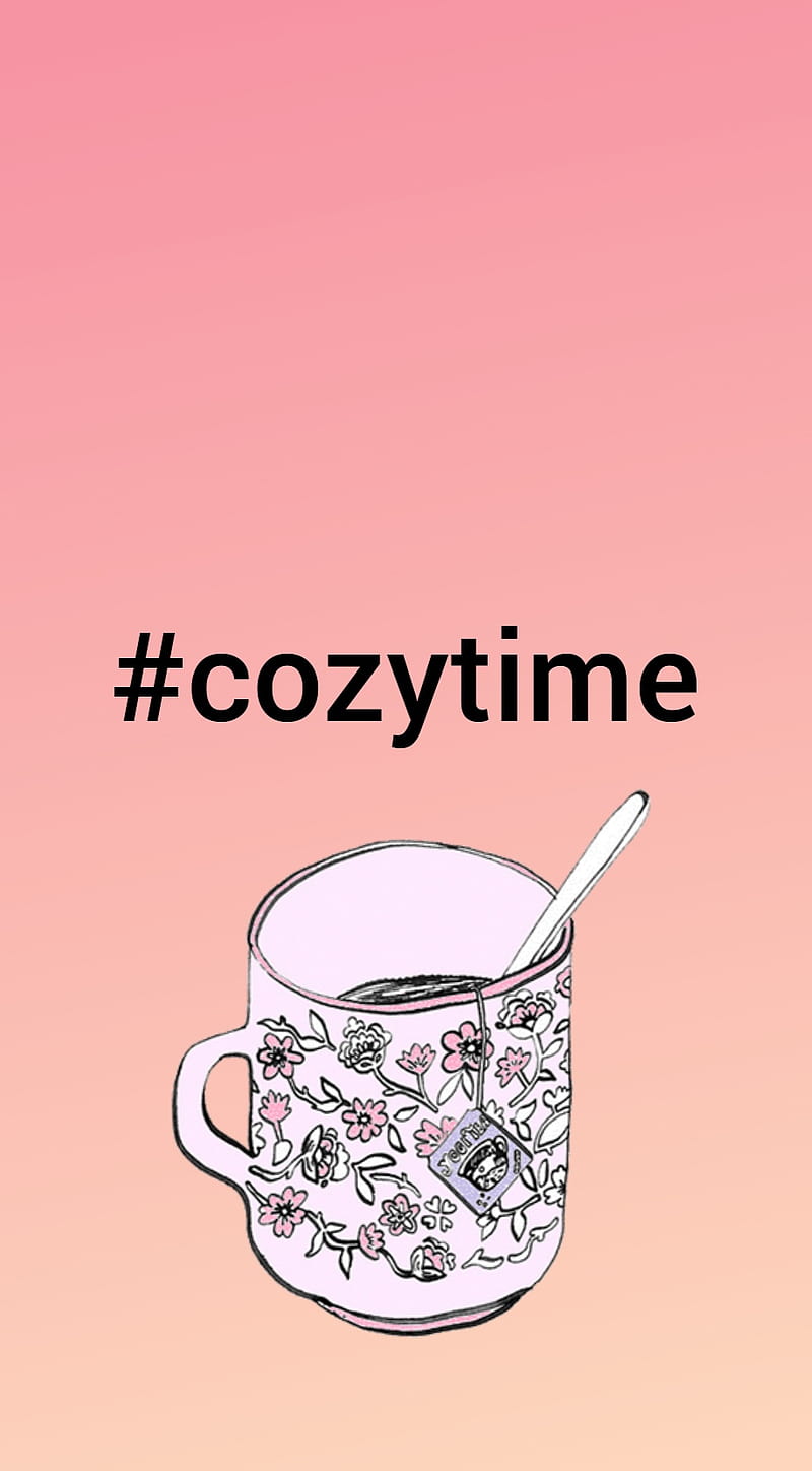 800x1448 Cozy time, cozy, tea, time, warm, winter, HD phone wallpaper