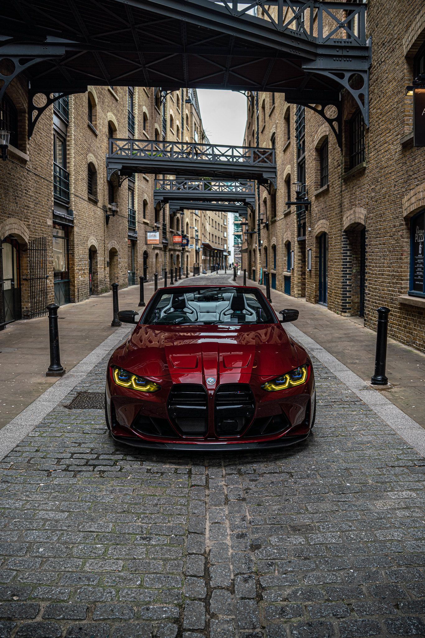 1366x2048 Aventurine Red G83 M4 Convertible gets London Photohoot M3 G80 G82