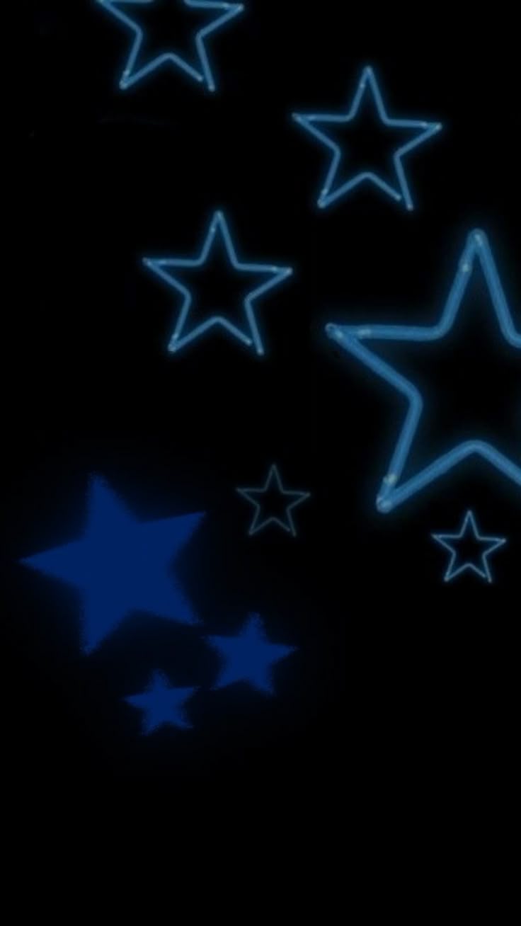 736x1308 Y2k Blue starts with black background