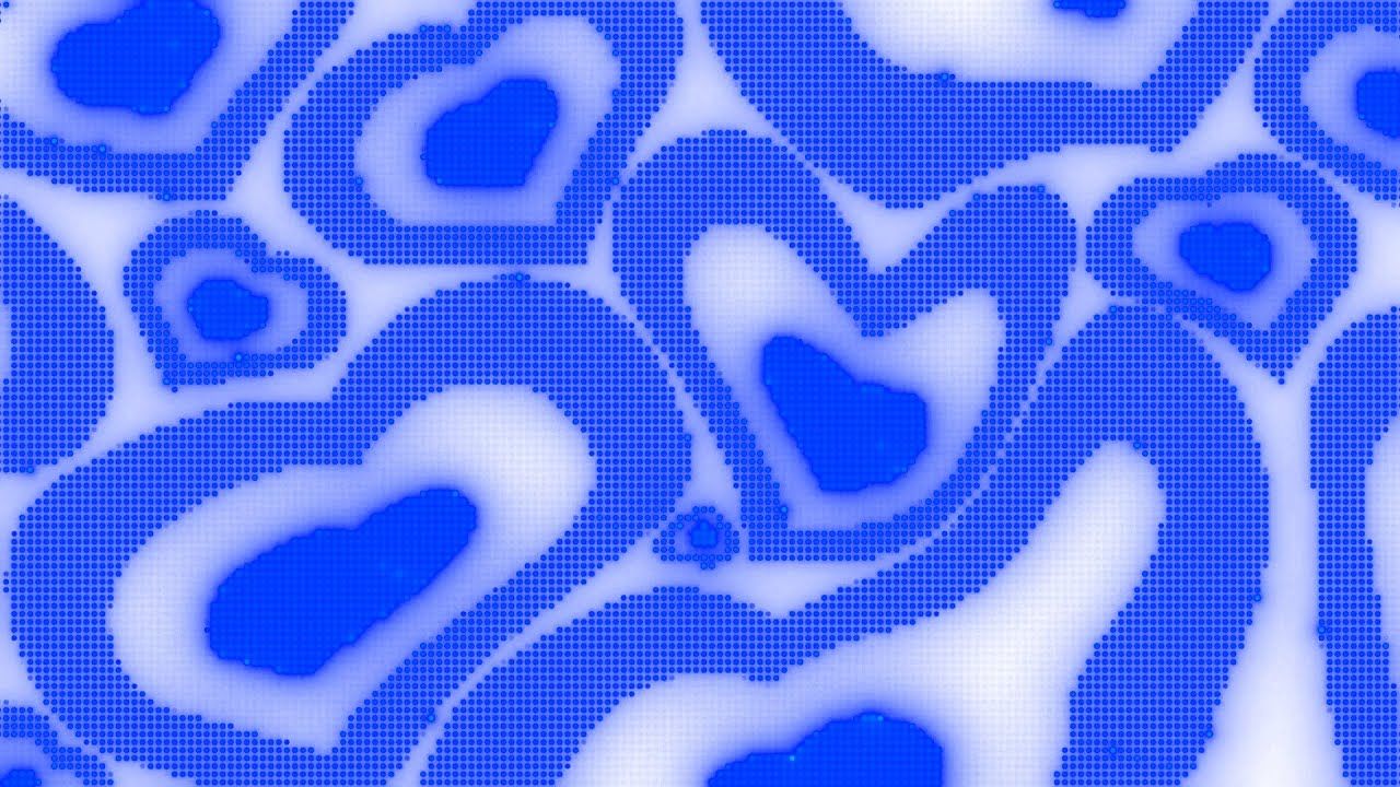 1280x720 Blue Y2k Desktop Wallpaper