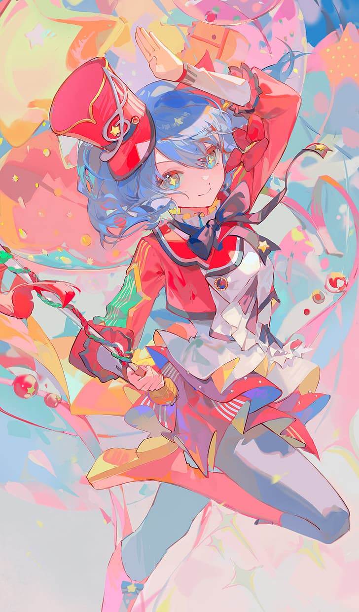 728x1240 HD wallpaper: haliya, Project Sekai Colorful Stage! feat. Hatsune Miku, portrait display