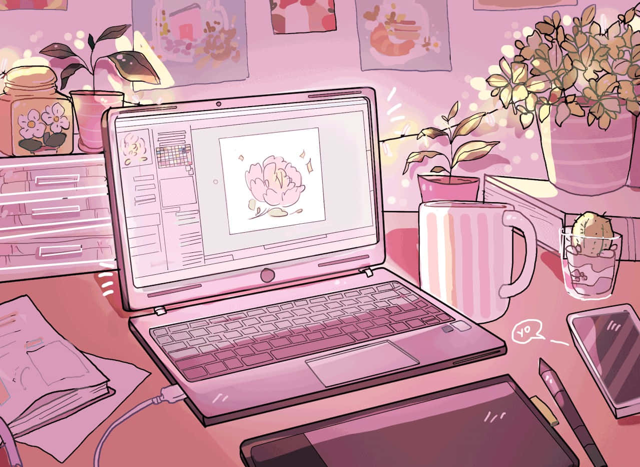 1279x933 Pink 90s Aesthetic HD Wallpaper (100++)