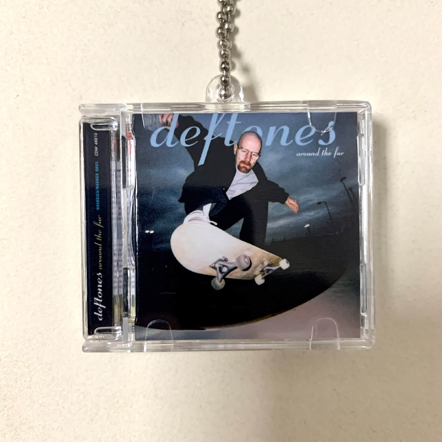 1500x1500 Deftones Walter White in a Skate Little CD Album Cover Keychains
