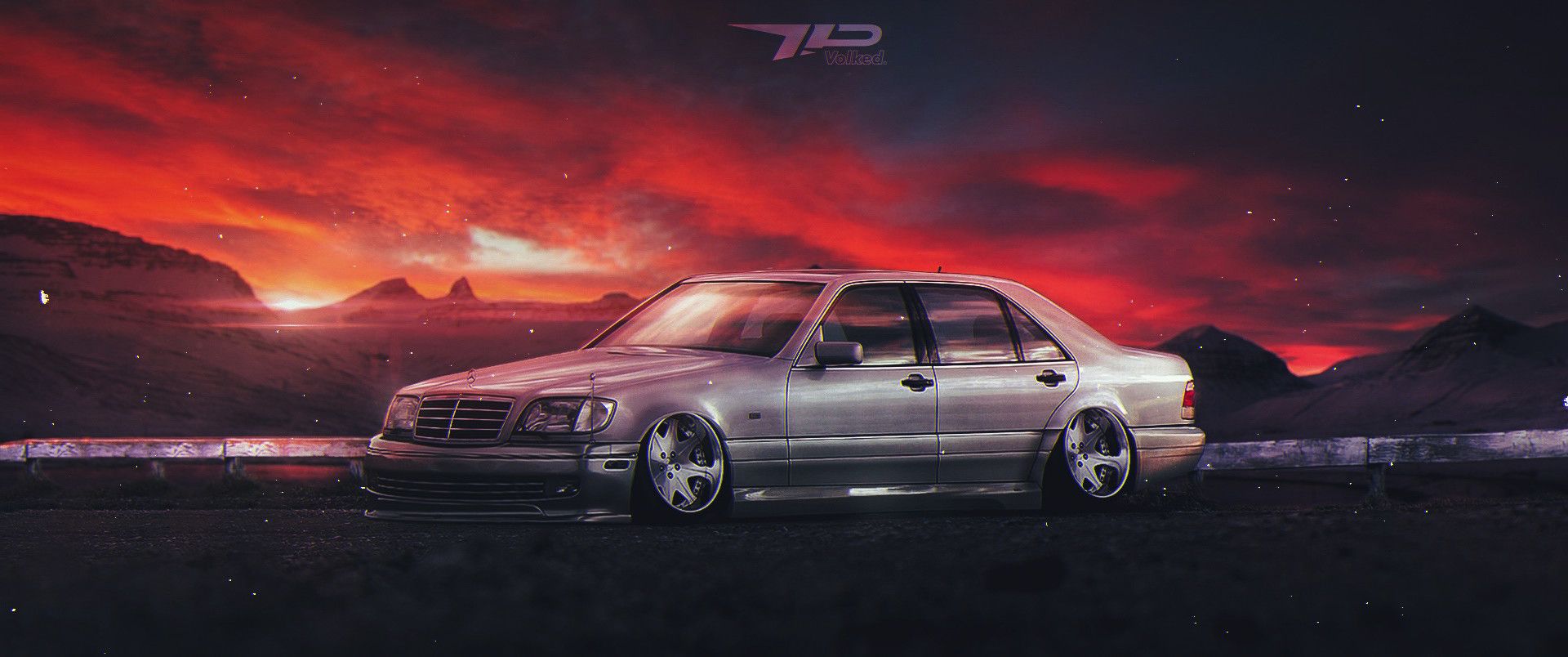1920x804 Sergey Volkov Benz W140 VIP Stance