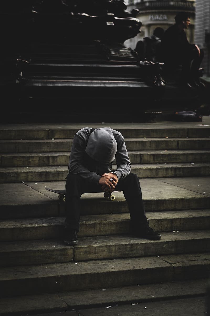800x1200 Depression []., Sad Sleeping, HD phone wallpaper