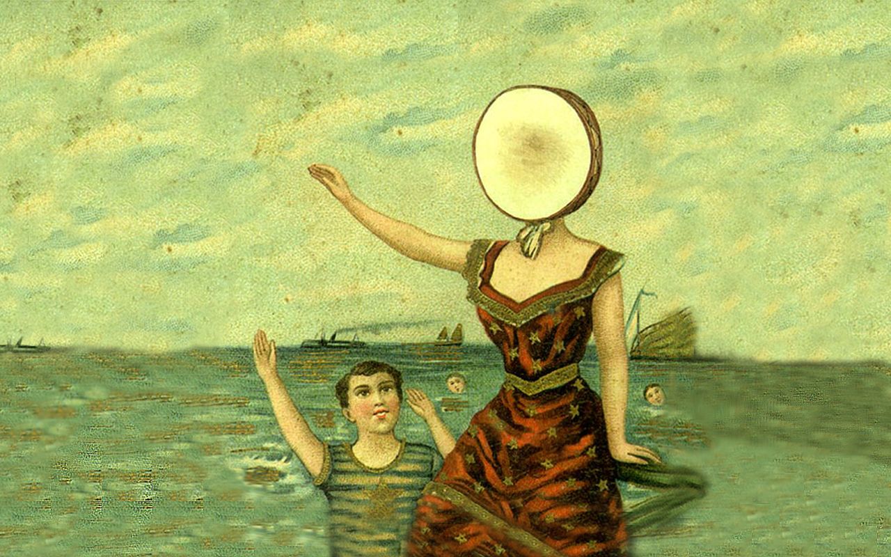 1280x800 Poster In The Aeroplane Over The Sea Cover Neutral Milk Hotel Searching For Meaning In The Aeroplane Over The